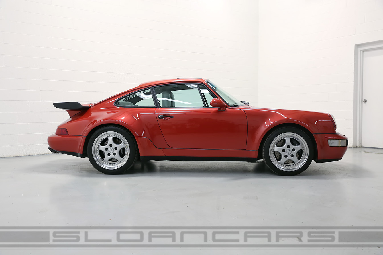 1991 Porsche 911 Turbo in Copper Red Metallic