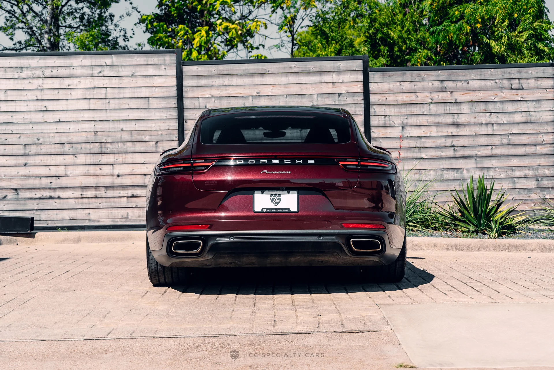 2019 Porsche Panamera in Burgundy Red Metallic 