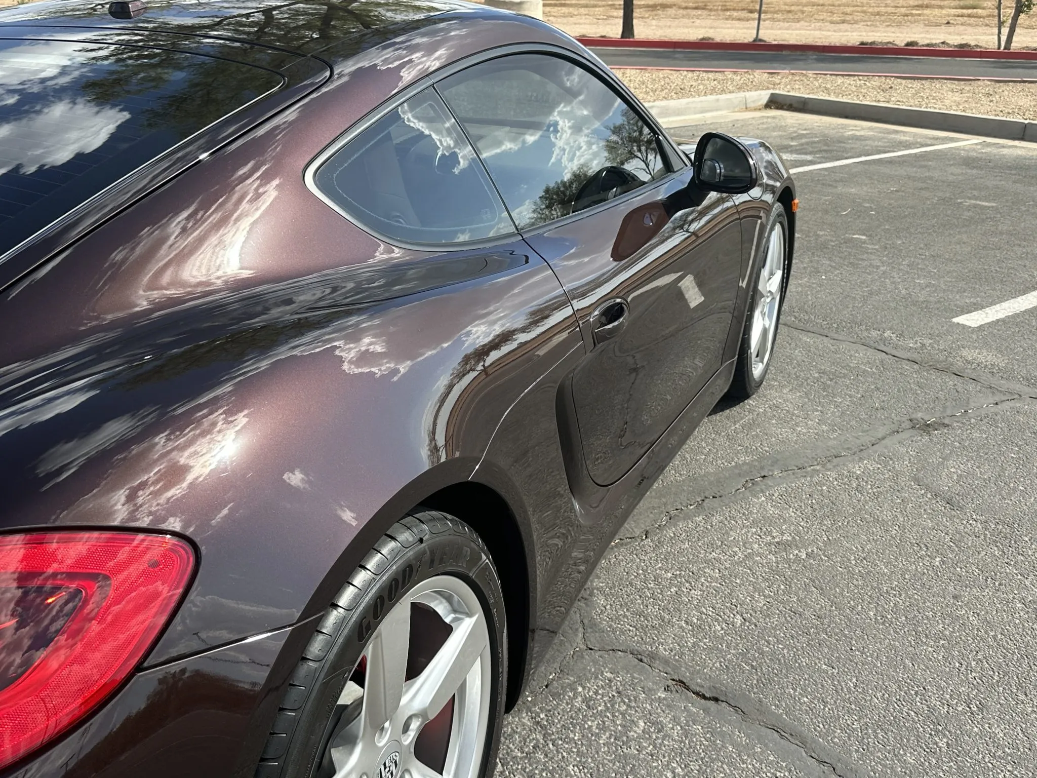 2014 Porsche Cayman S in Mahogany Metallic
