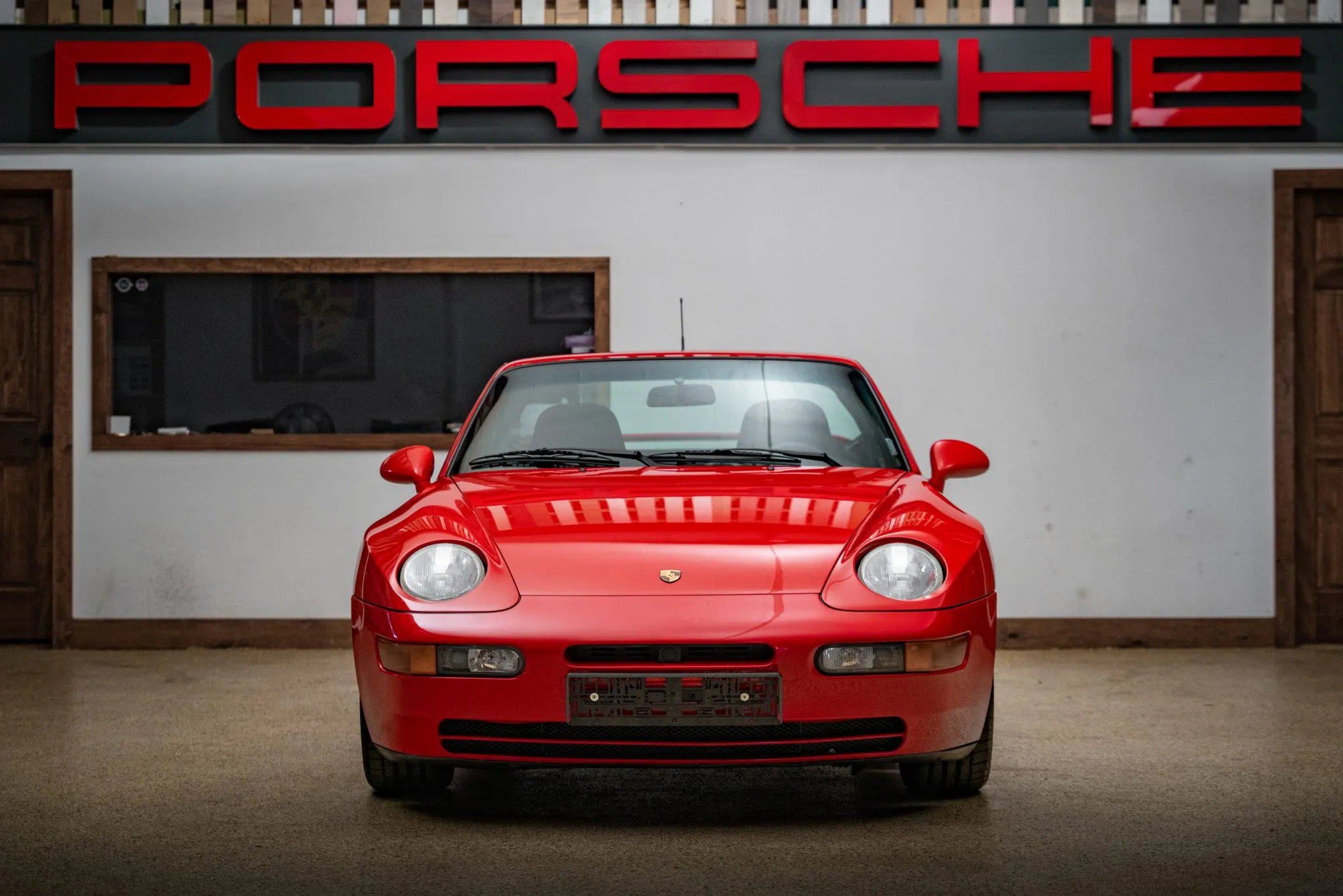 1993 Porsche 968 Club Sport in Guards Red