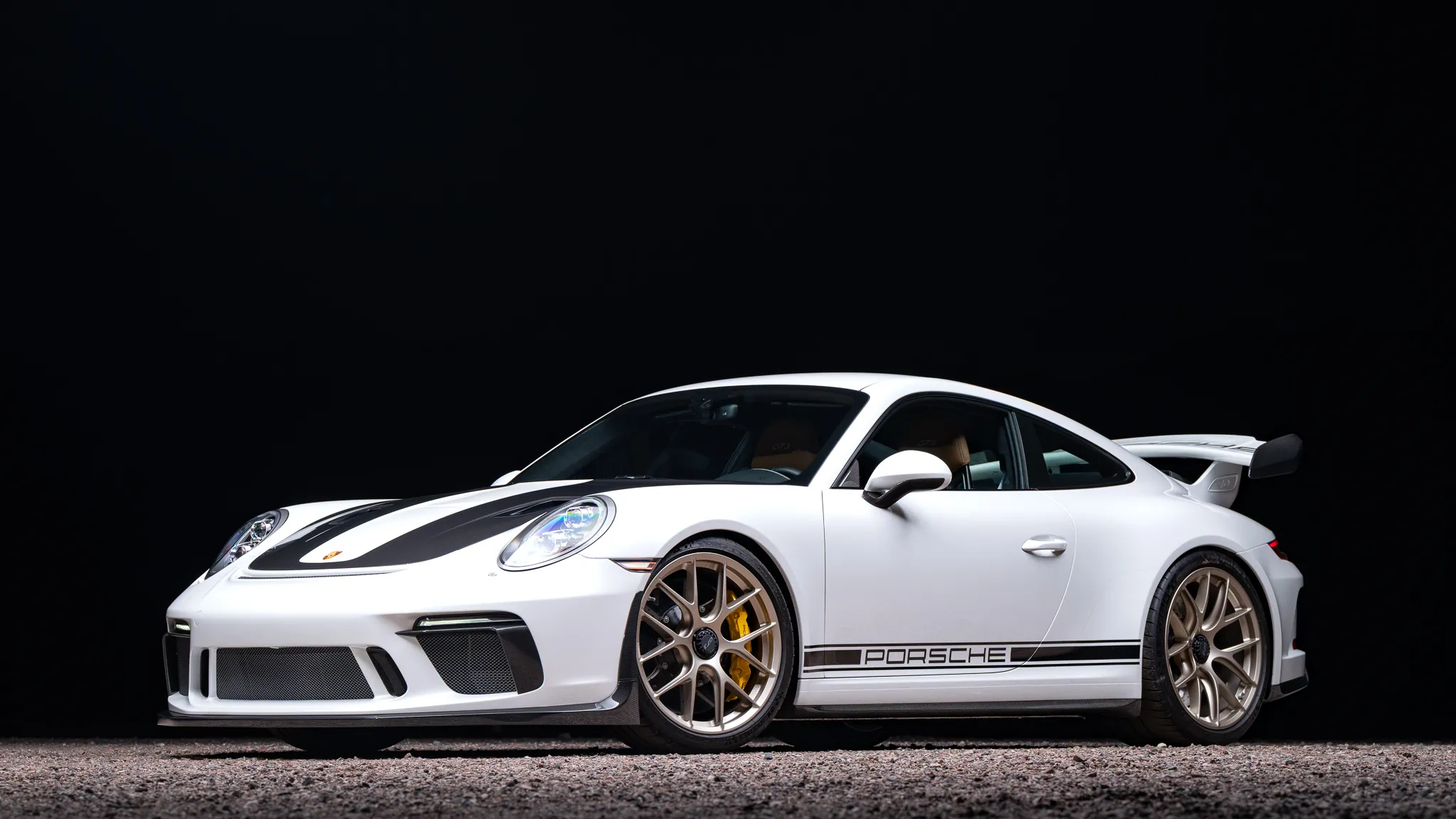 2018 Porsche 911 GT3 in Oryx White Metallic