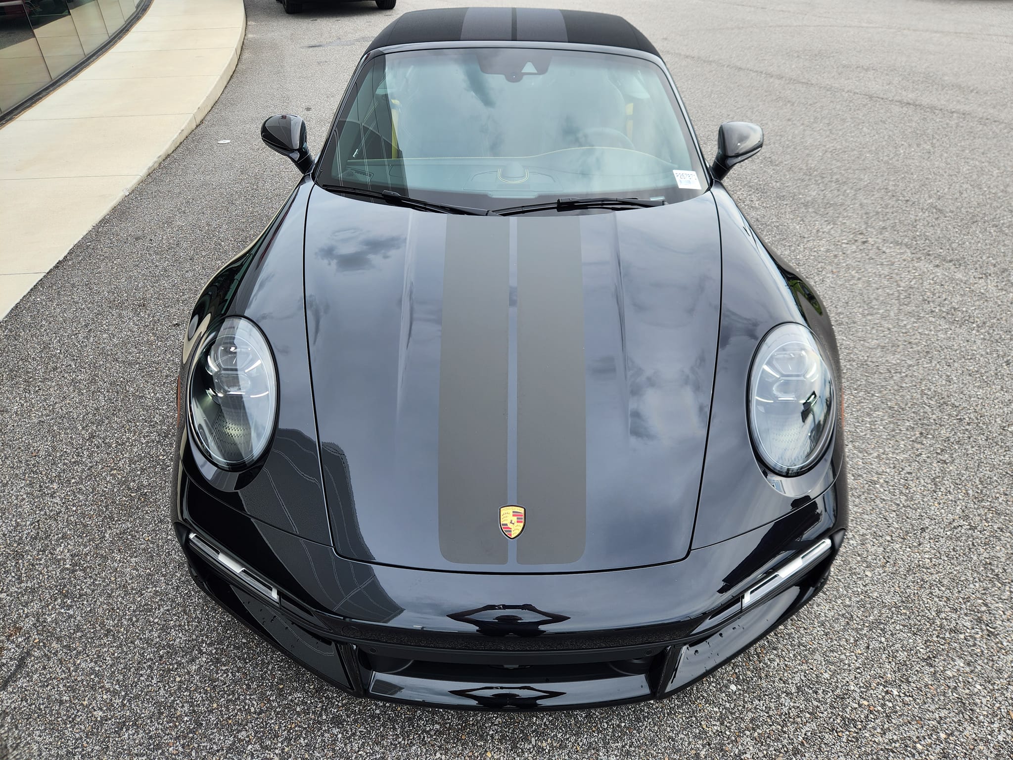 2024 Porsche 911 Turbo S in Diamond Black Metallic