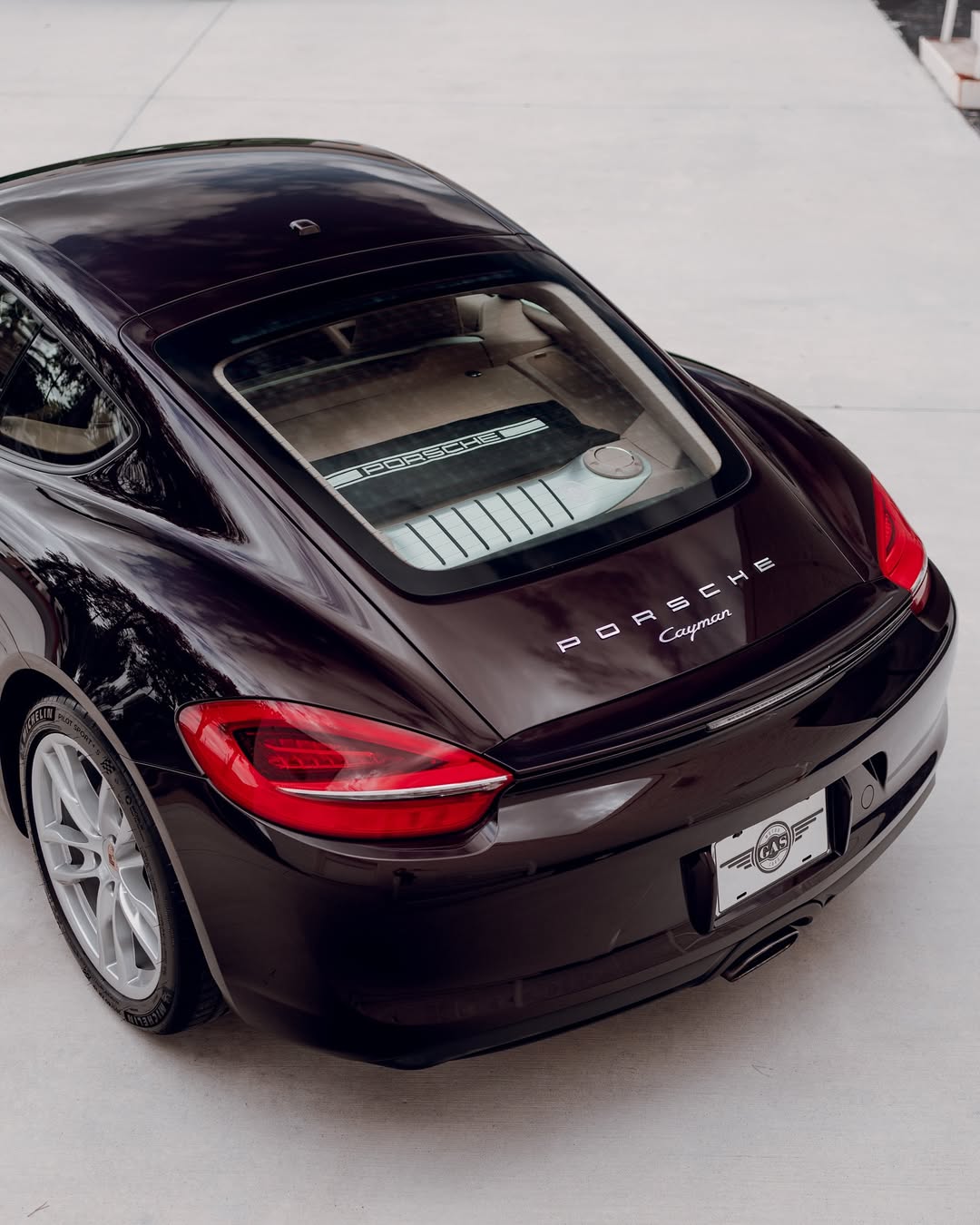 2014 Porsche Cayman in Mahogany Brown Metallic