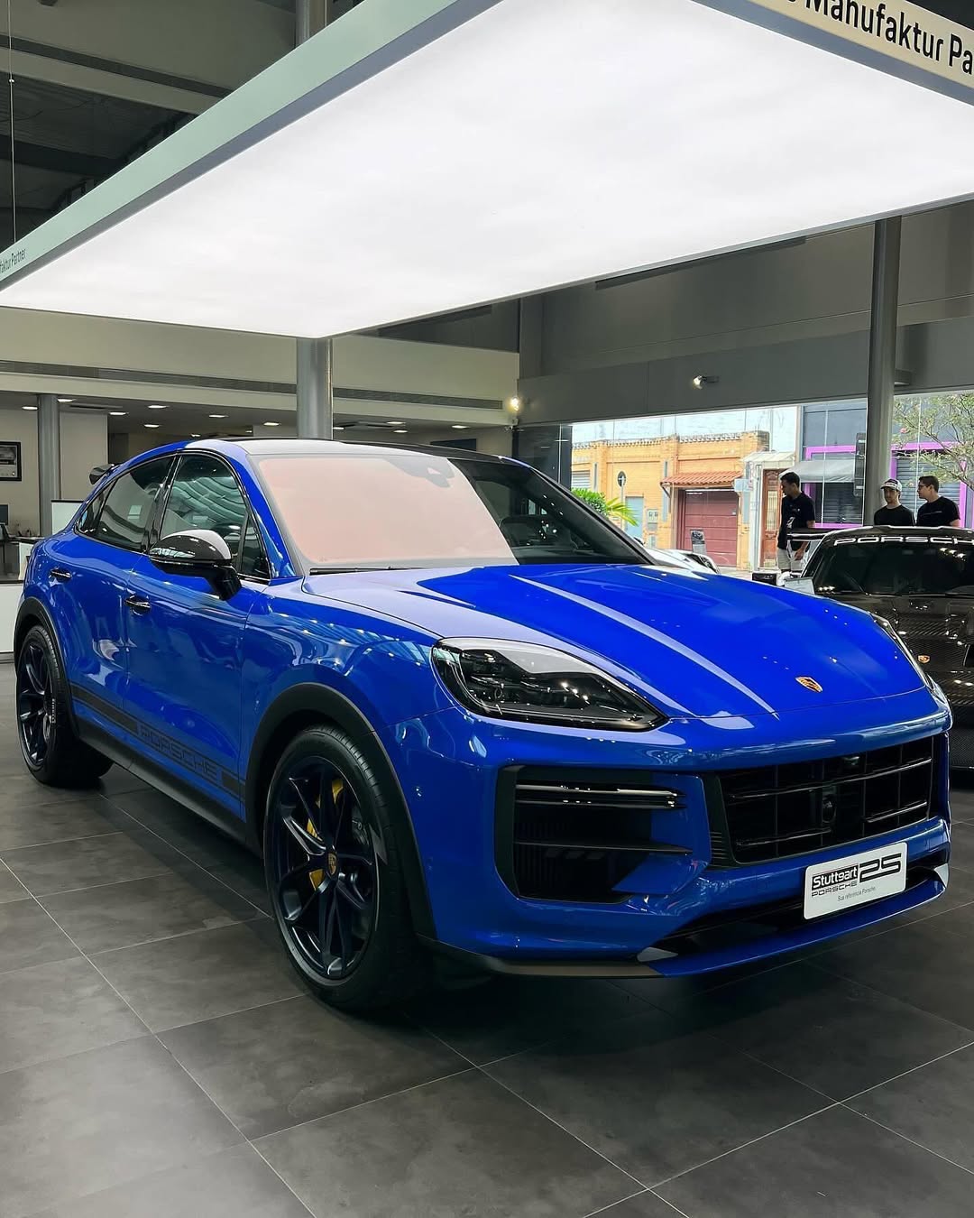 2024 Porsche Cayenne Turbo GT in Nogaro Blue Metallic
