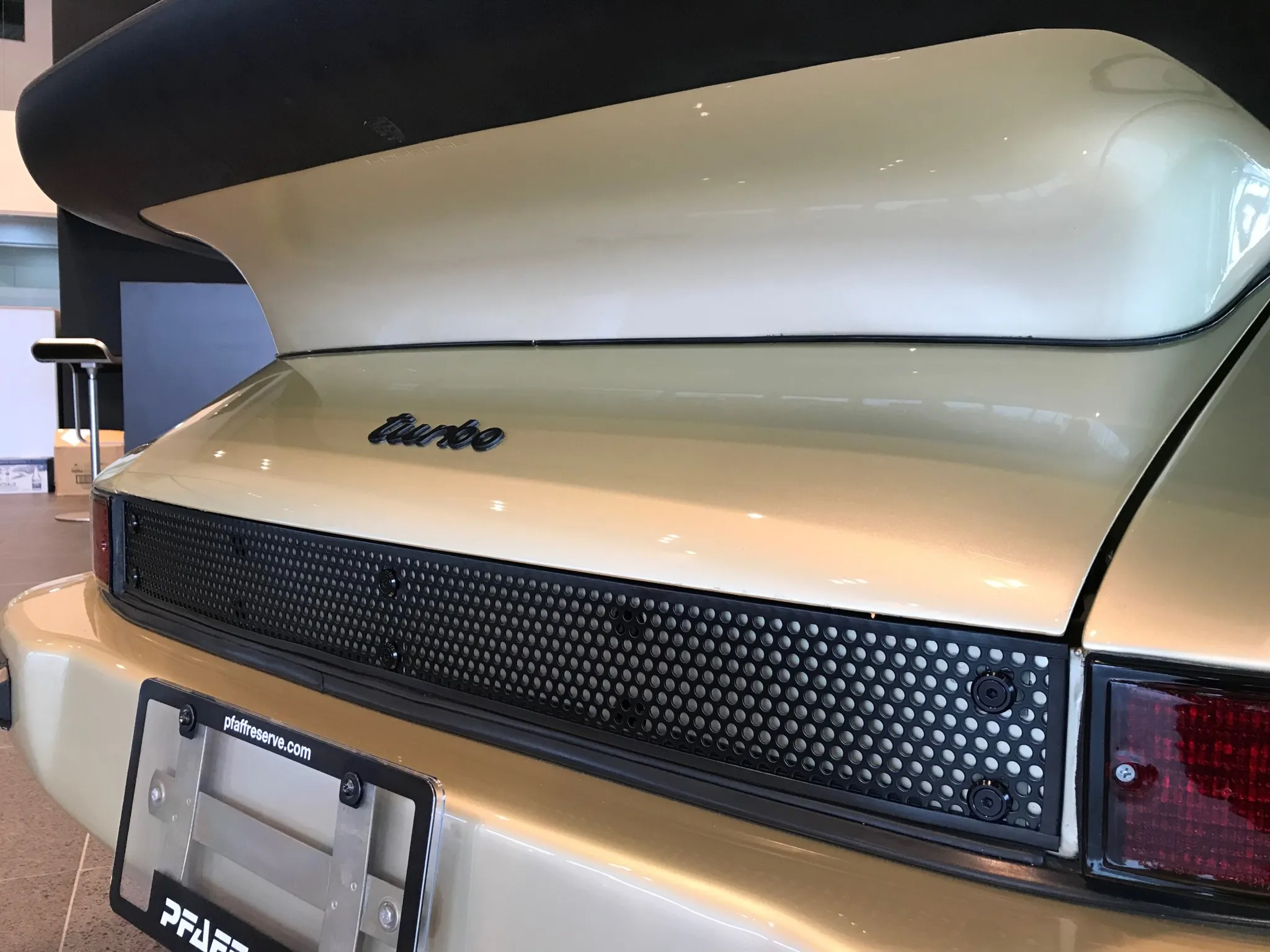 1982 Porsche 911 Turbo in Gold Metallic