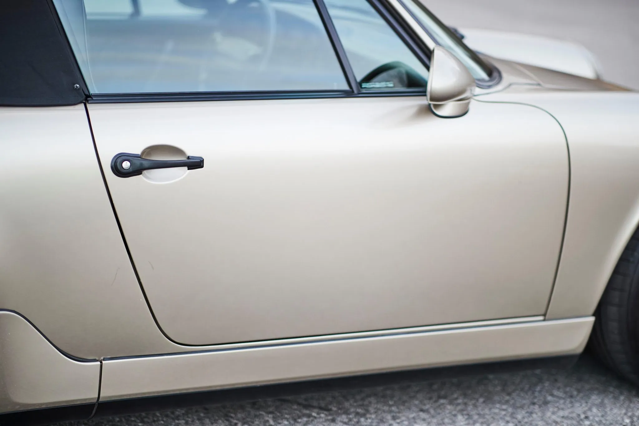 1992 Porsche 911 Carrera 2 Cabriolet in White Gold Metallic