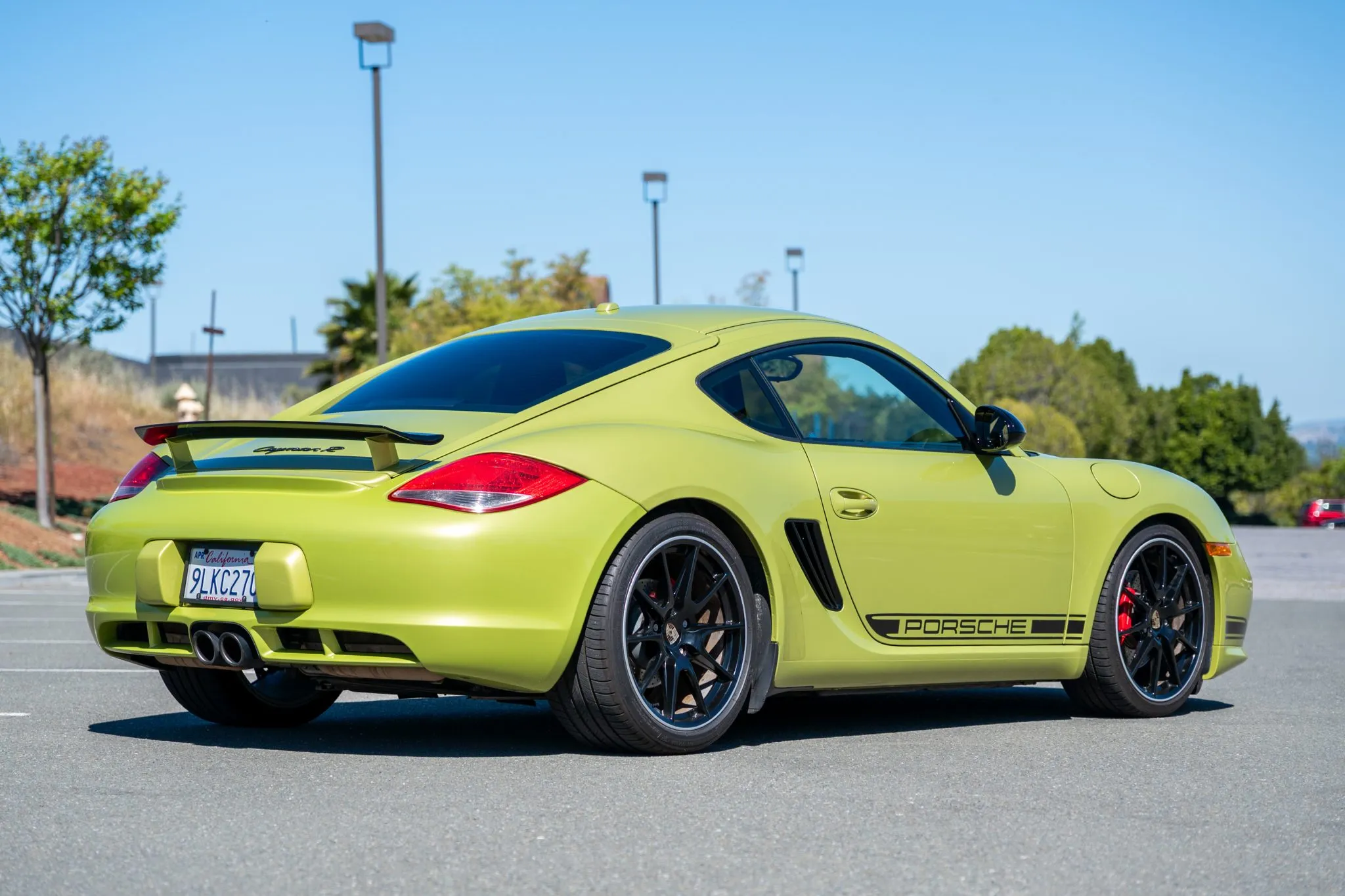 2012 Porsche Cayman R in Peridot Metallic