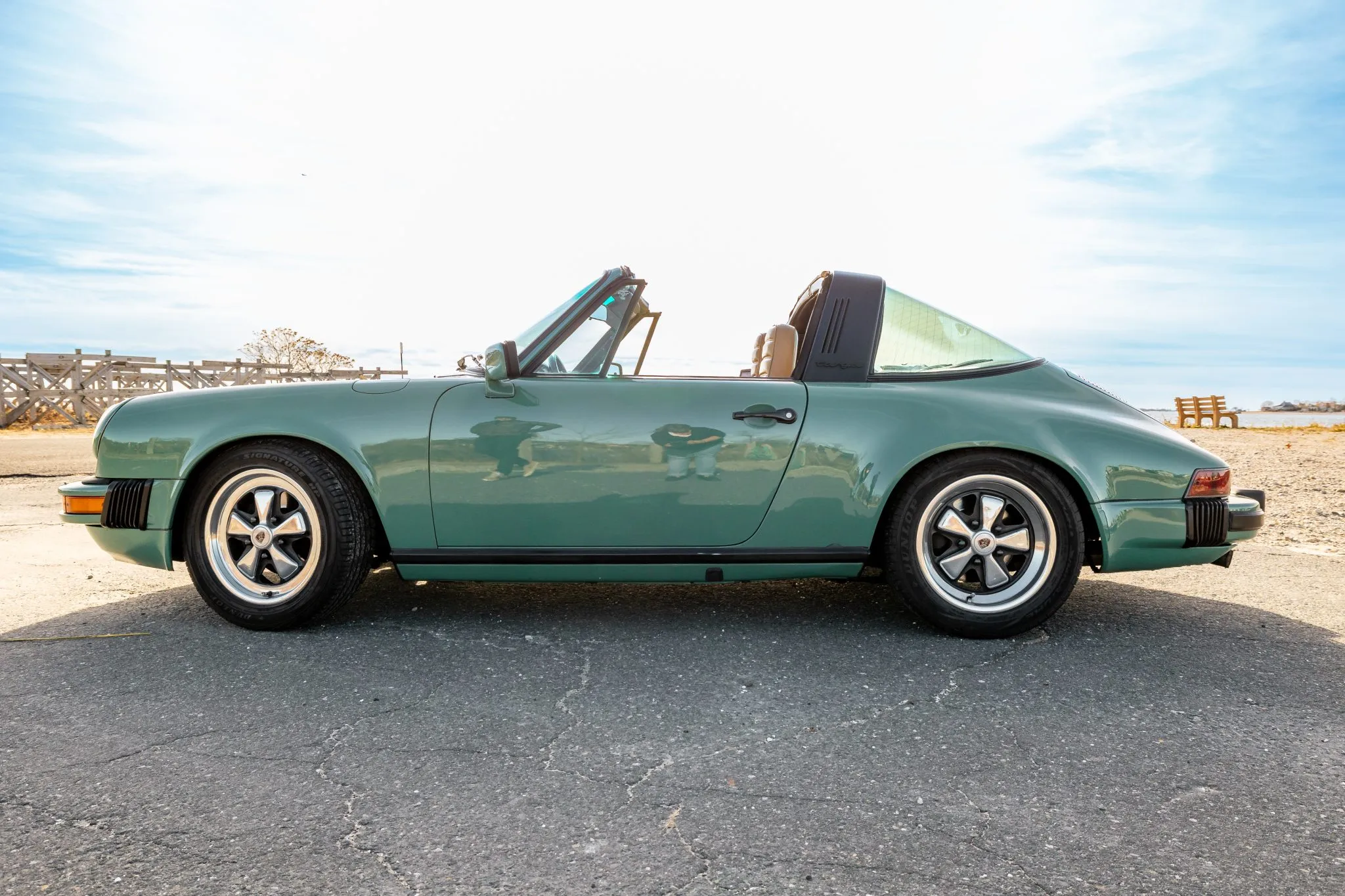 1982 Porsche 911SC Targa in Mint Green (Dark)