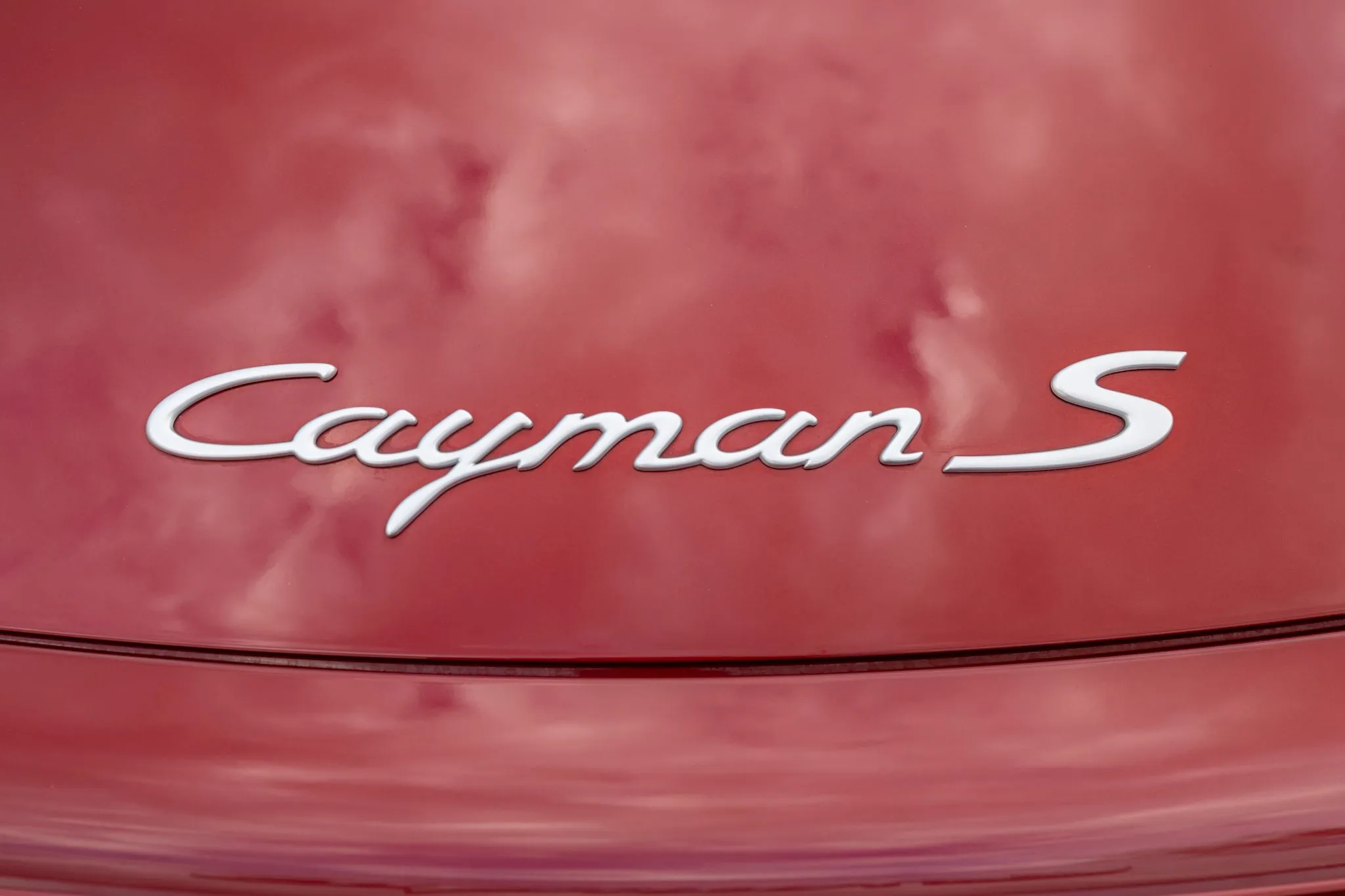 2009 Porsche Cayman S in Ruby Red Metallic