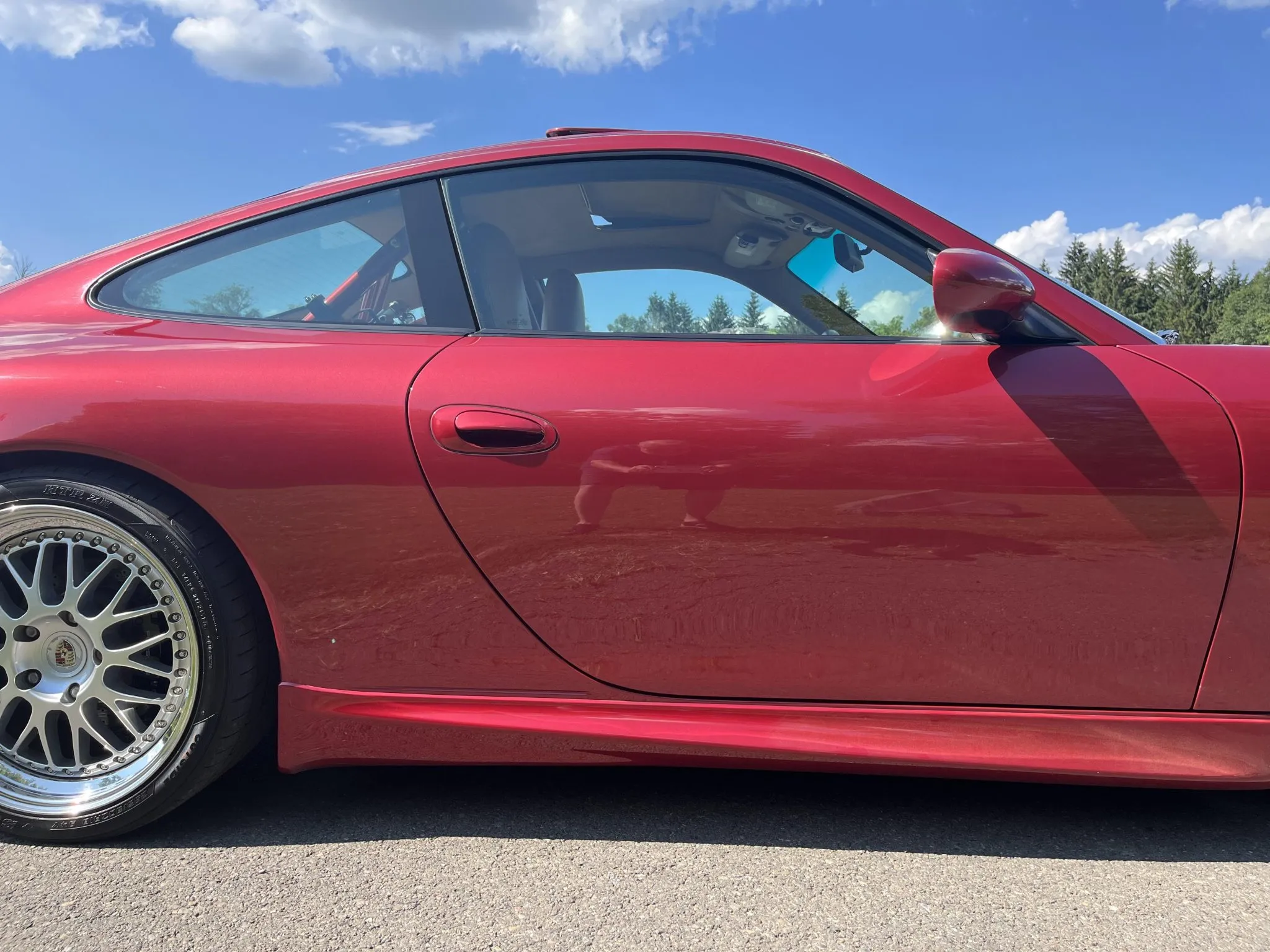 2003 Porsche 911 Carrera Coupe in Orient Red Metallic