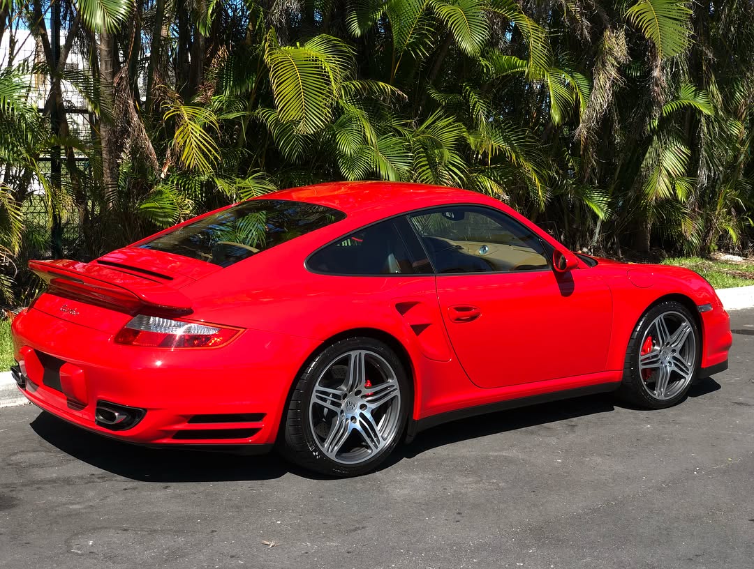 2007 Porsche 911 Turbo in Pure Red