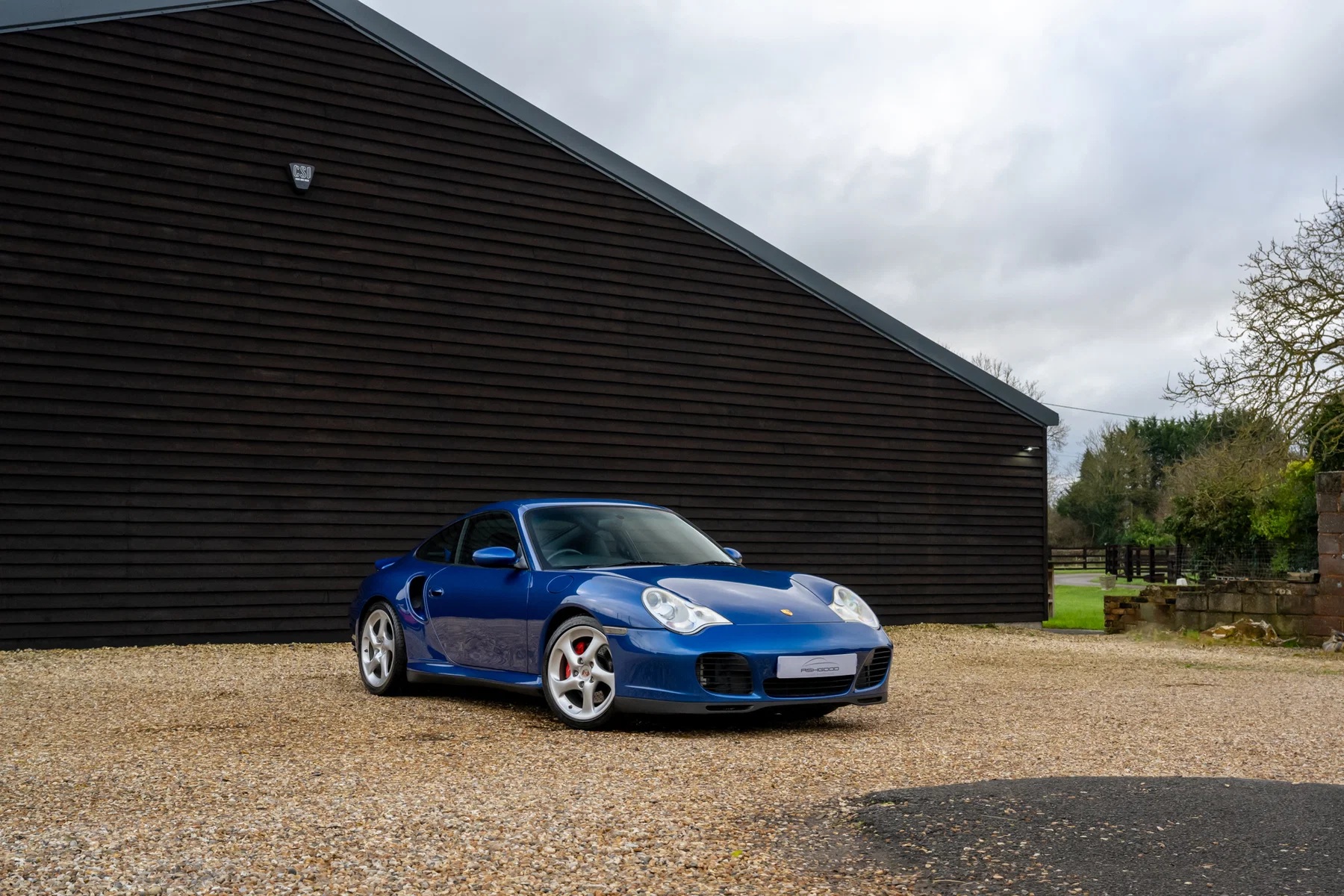 2002 Porsche 911 Turbo in Cobalt Blue Metallic