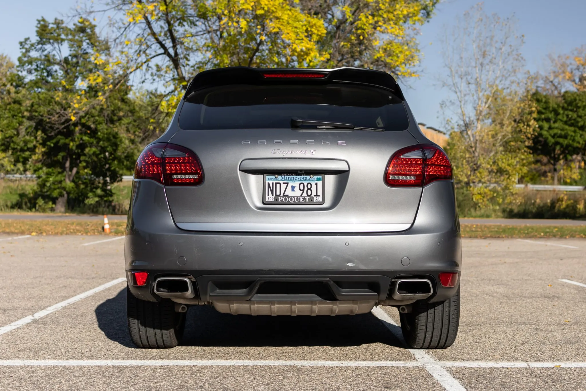 2011 Porsche Cayenne S Hybrid in Meteor Grey Metallic
