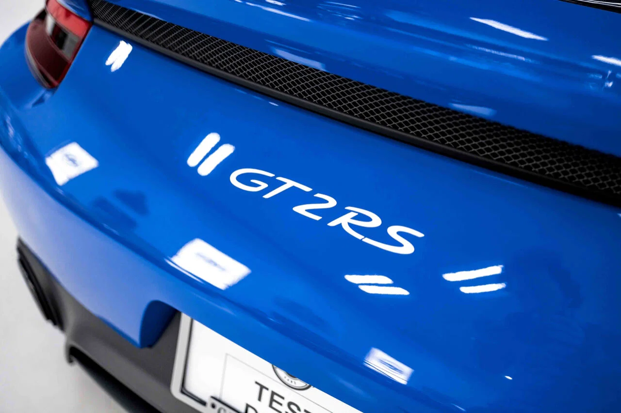 2019 Porsche 911 GT2 RS in Voodoo Blue