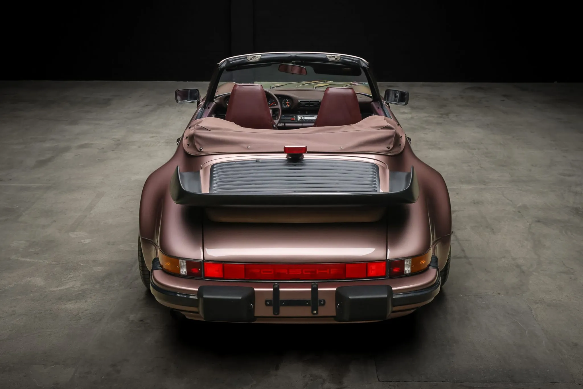 1987 Porsche 911 Carrera Cabriolet M491 in Cassis Red Metallic