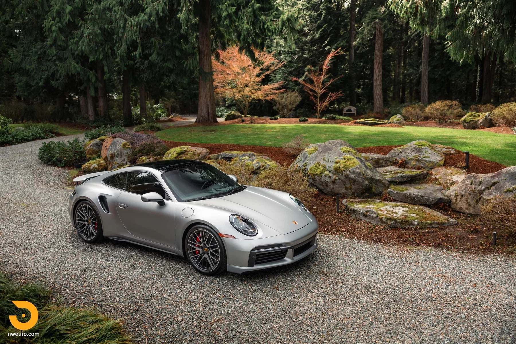 2021 Porsche 911 Turbo in GT Silver