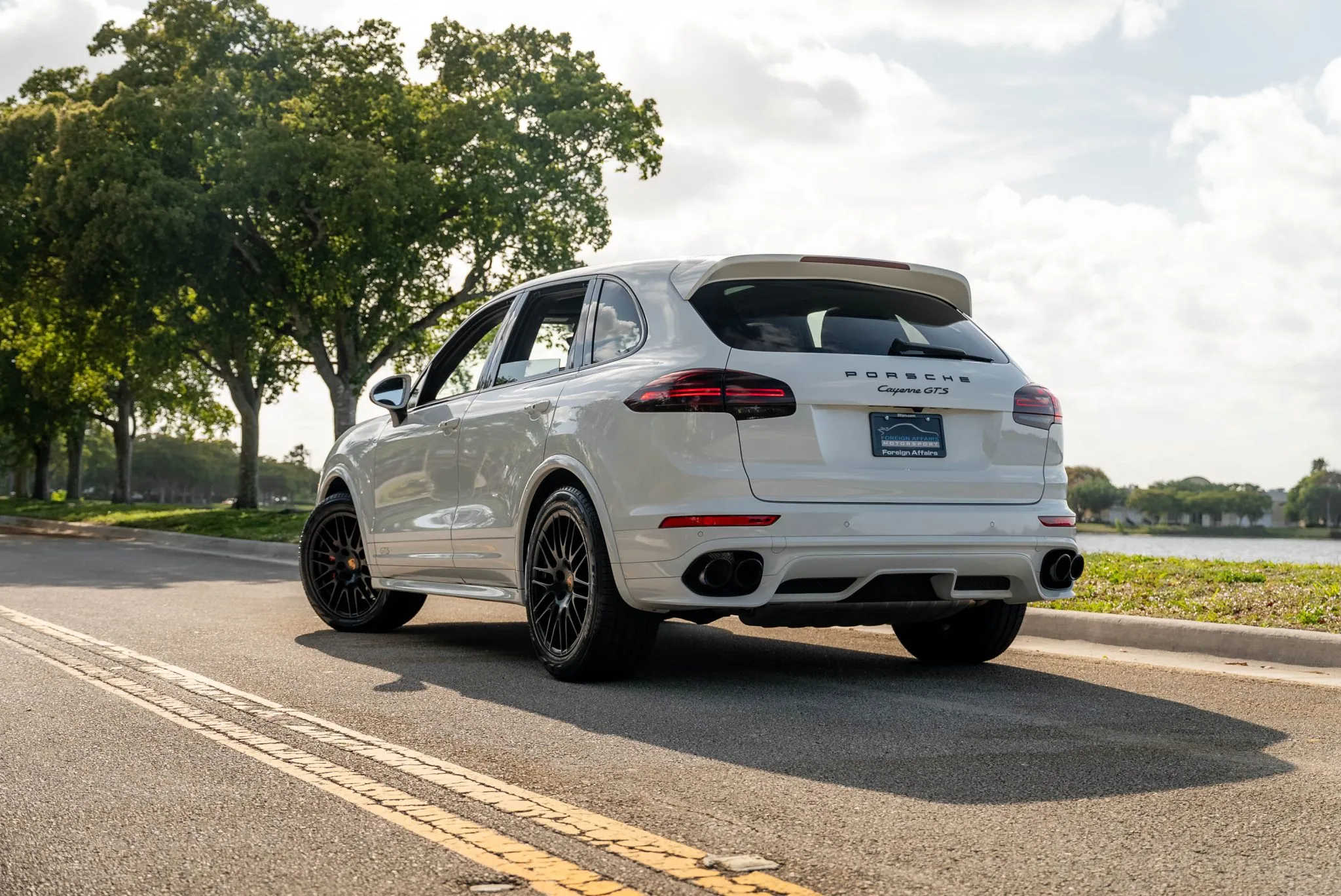 2016 Porsche Cayenne GTS in Carrara White Metallic