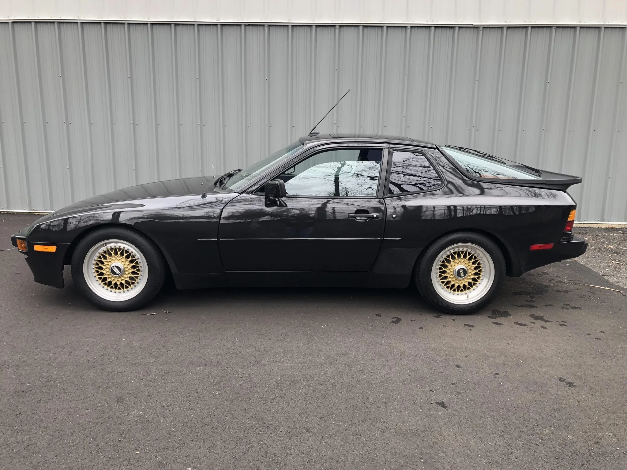 1984 Porsche 944 in Montego Black Metallic