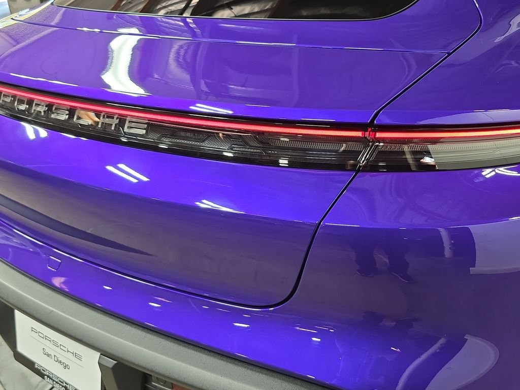 2026 Porsche Taycan 4 in Purple Sky Metallic