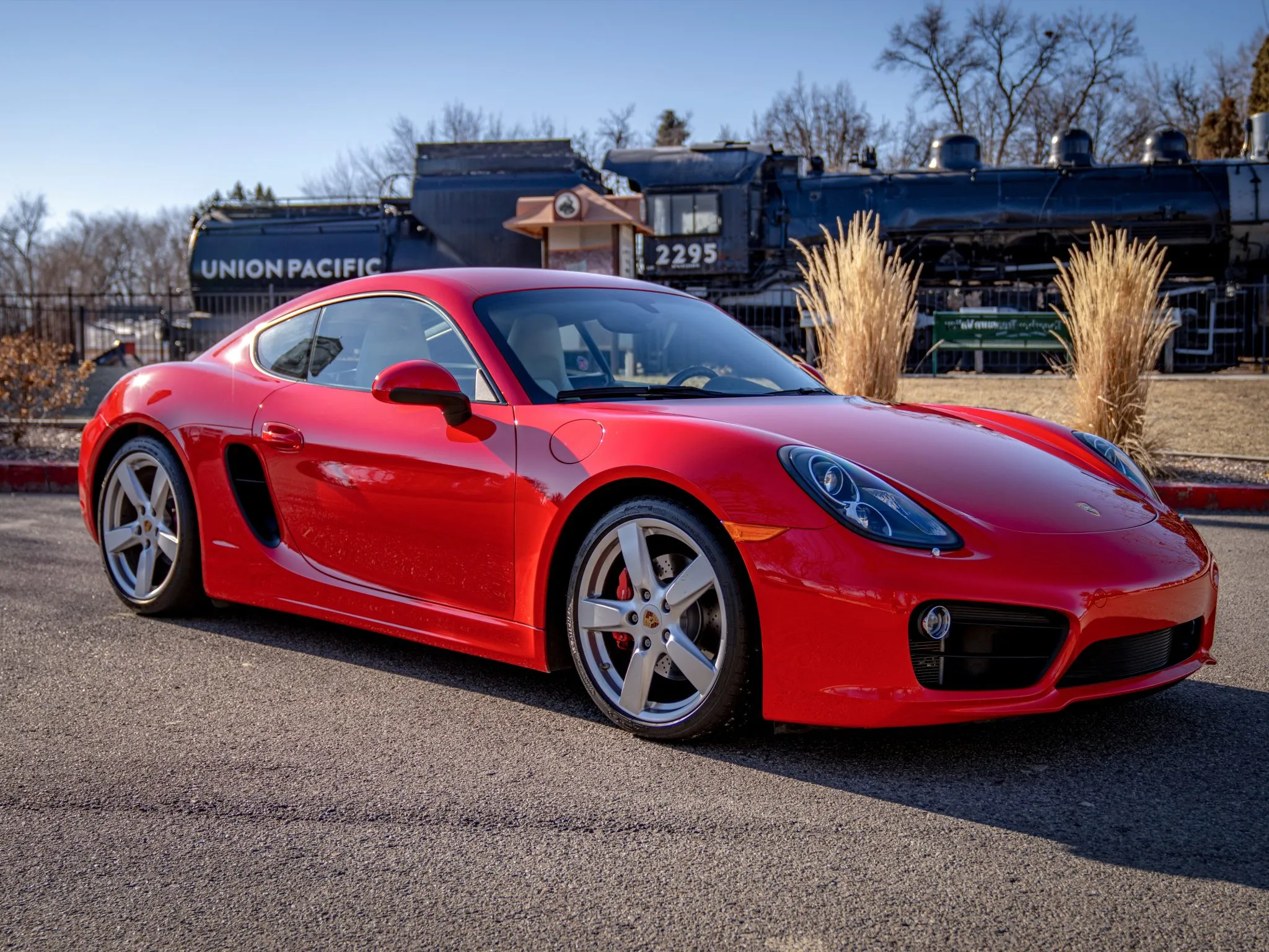 2015 Porsche Cayman S in Guards Red