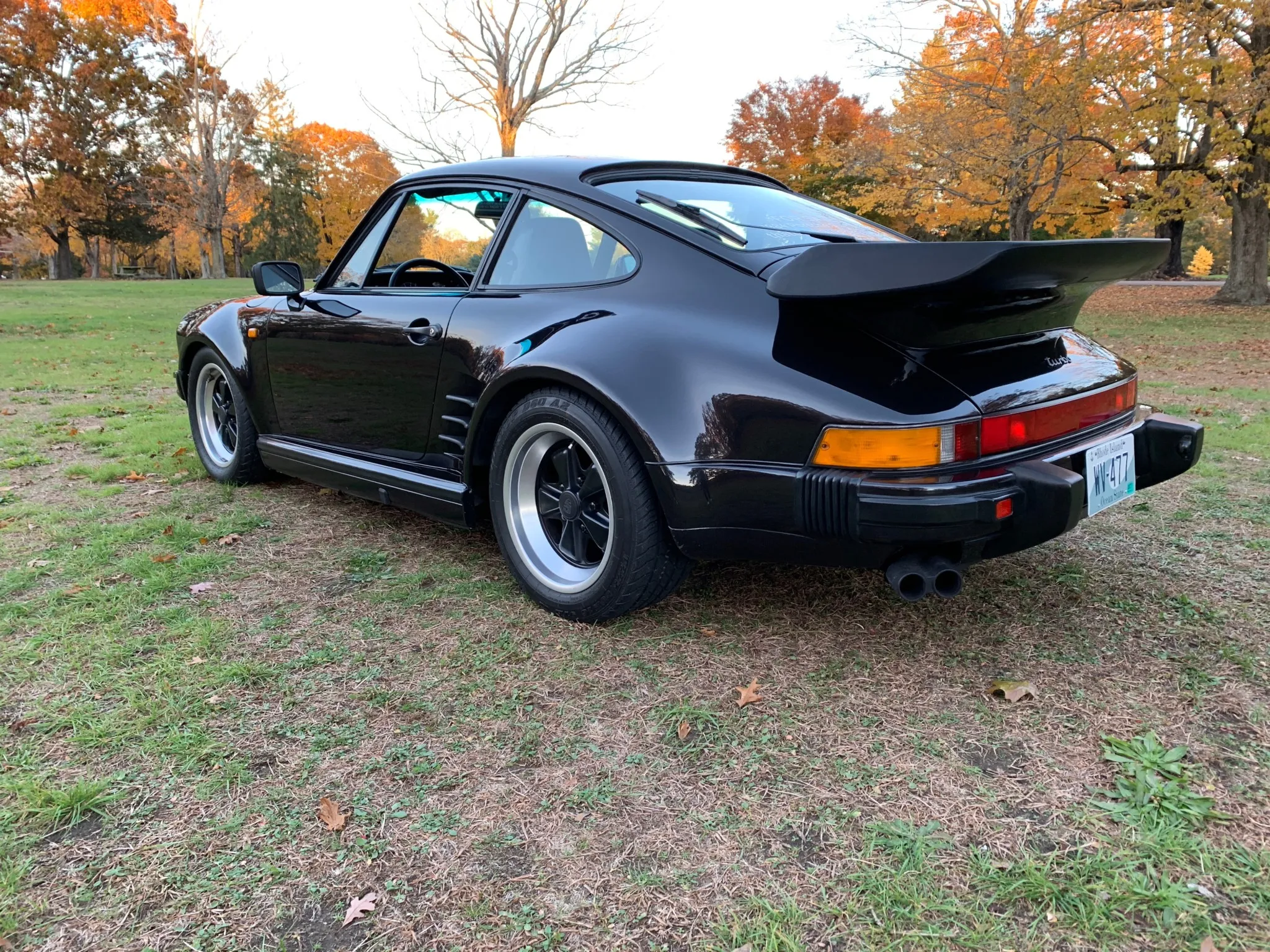 1984 Porsche 911 Turbo in Montego Black Metallic