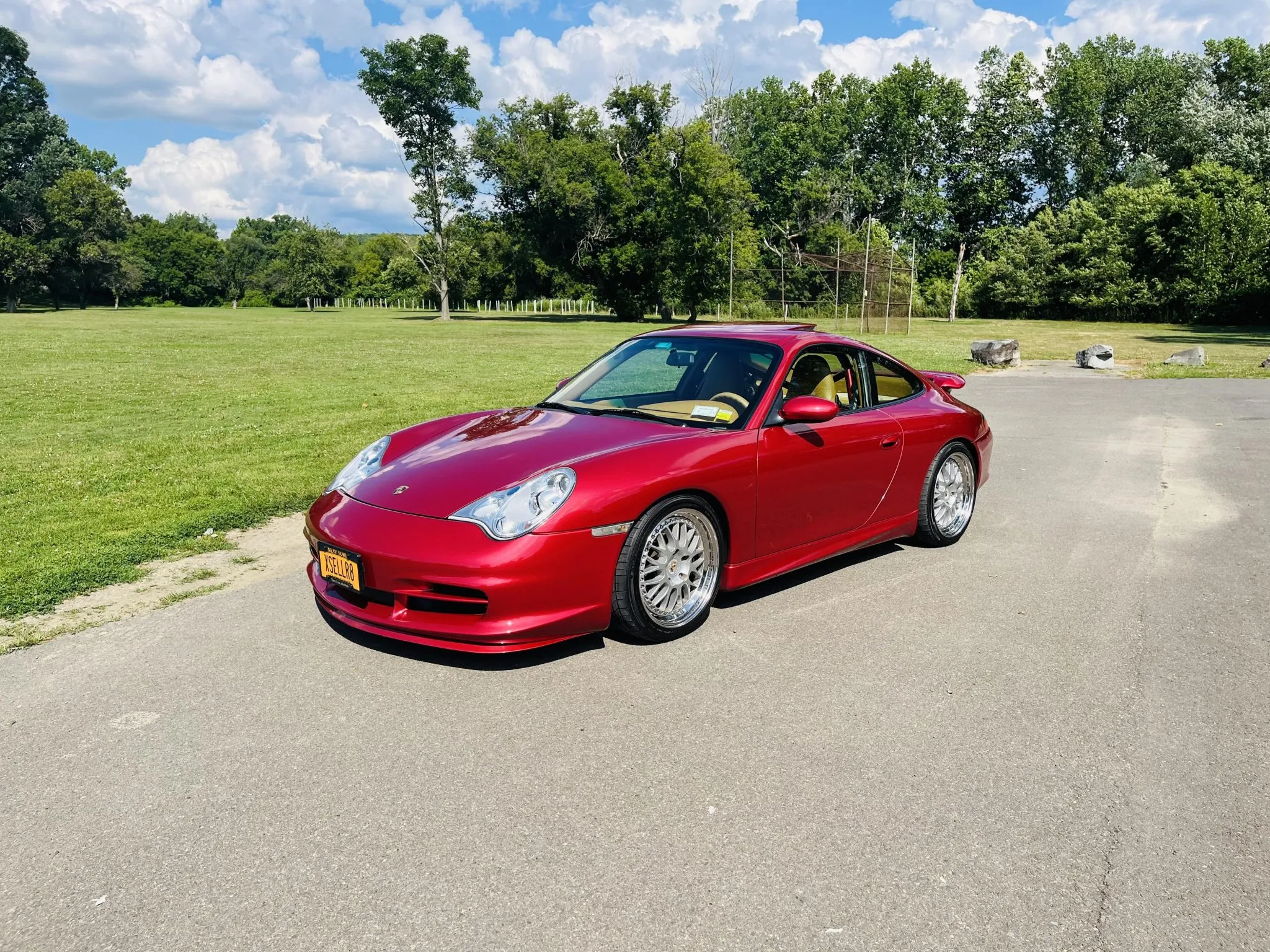 2003 Porsche 911 Carrera Coupe in Orient Red Metallic