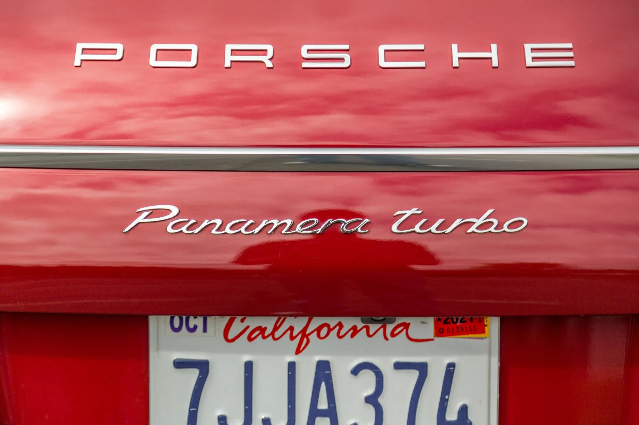 2011 Porsche Panamera Turbo in Ruby Red Metallic