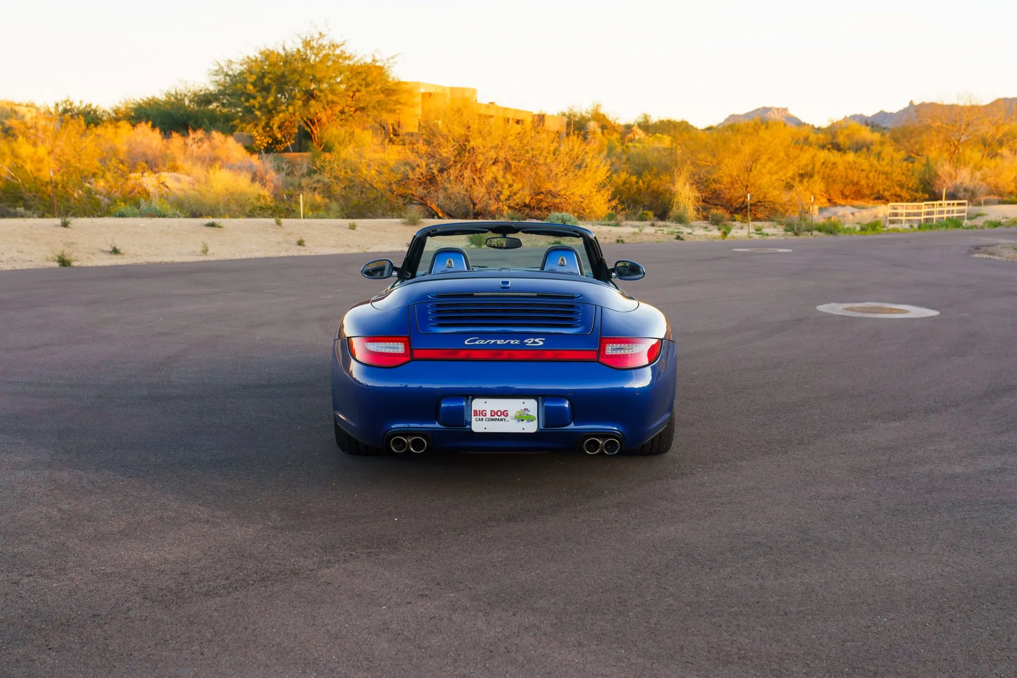 2009 Porsche 911 Carrera 4S Cabriolet in Aqua Blue Metallic