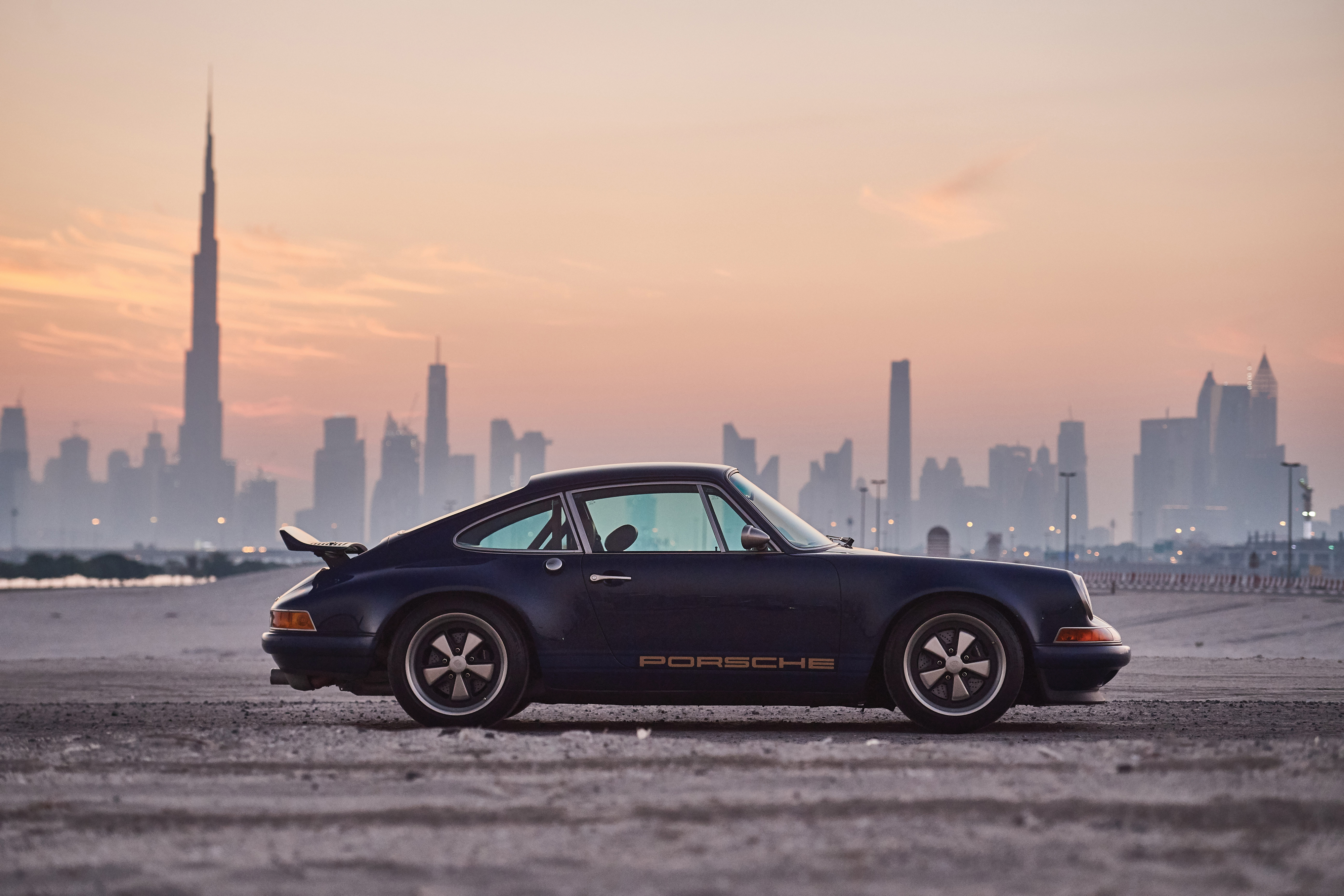 1993 Porsche 911 Carrera 2 Coupe by Singer in Midnight Blue Metallic