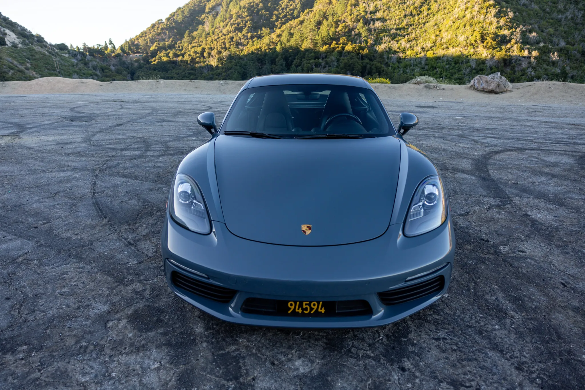2017 Porsche 718 Cayman in Graphite Blue Metallic