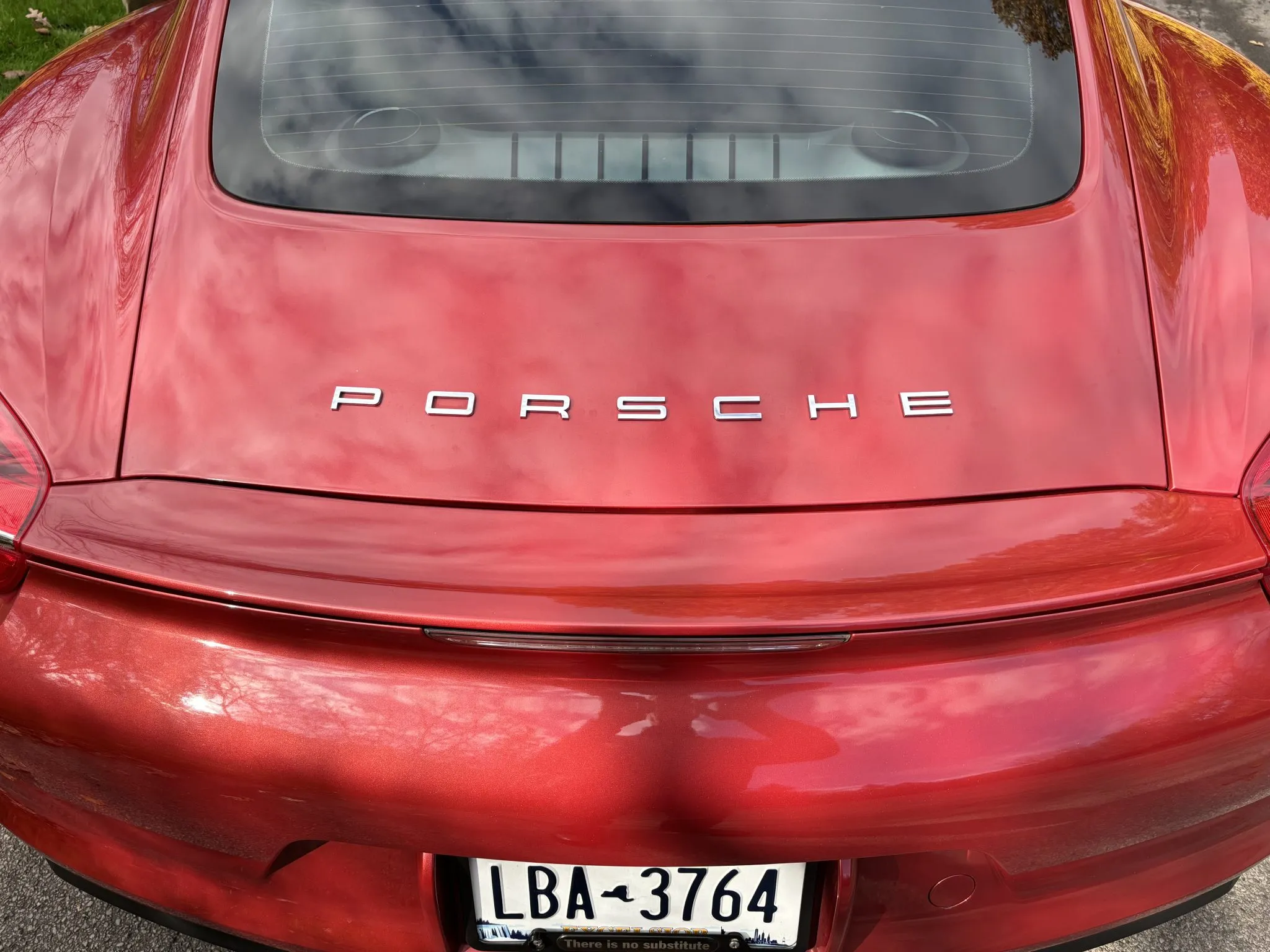 2014 Porsche Cayman S in Amaranth Red Metallic