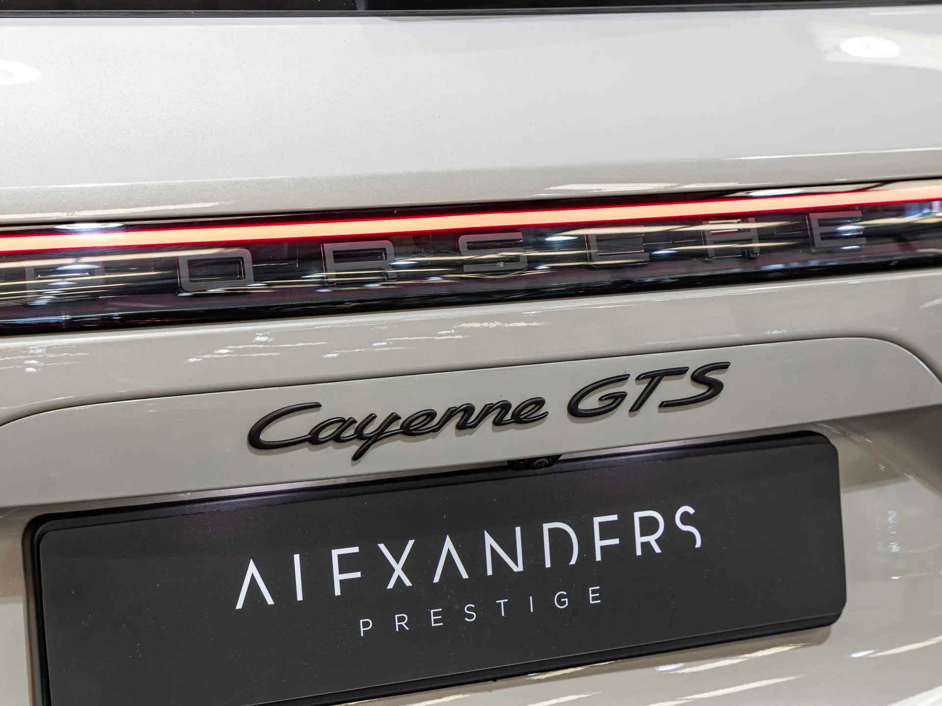 2022 Porsche Cayenne GTS in Cashmere Beige Metallic