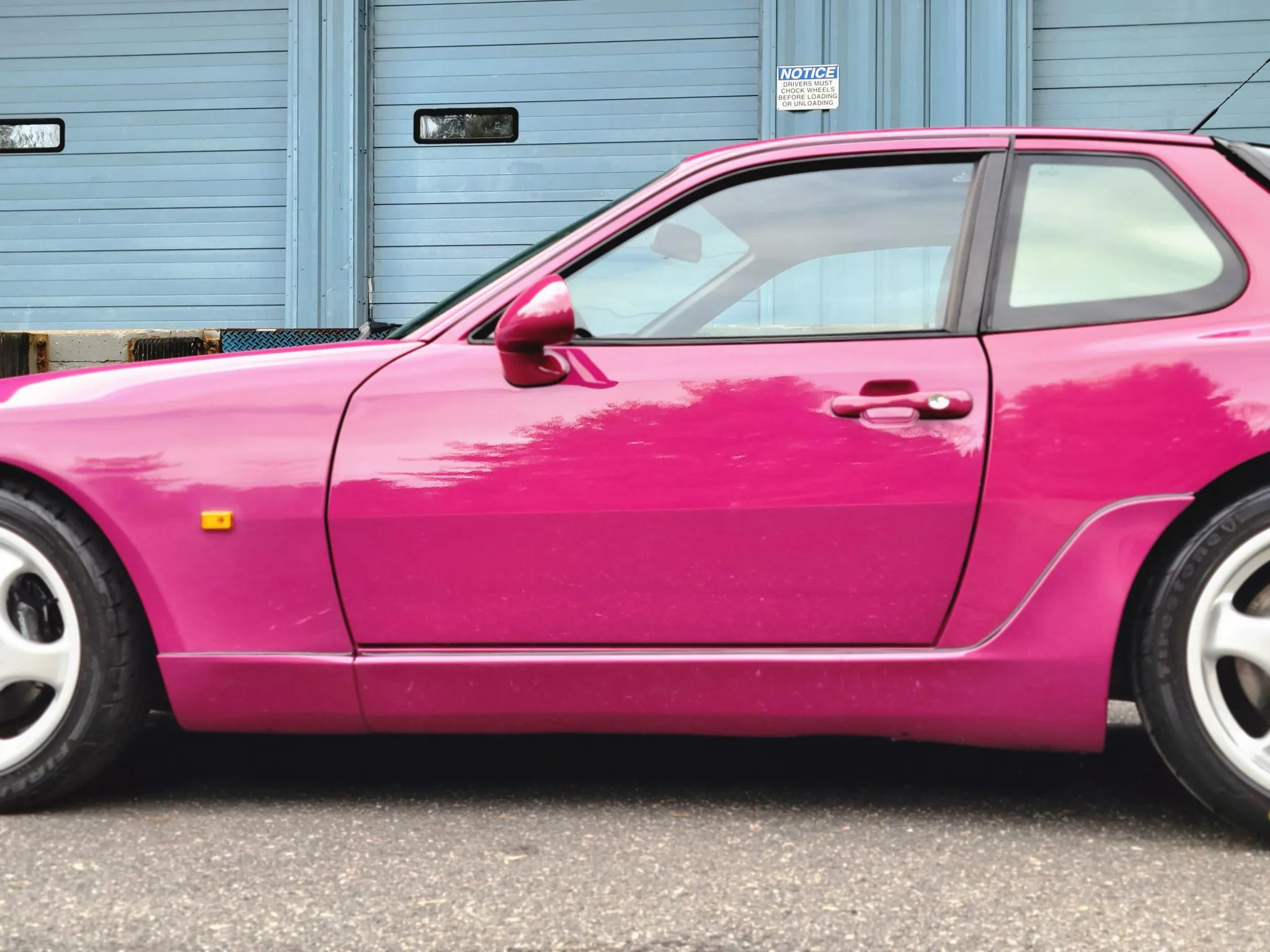 1992 Porsche 968 Coupe in Rubystone Red