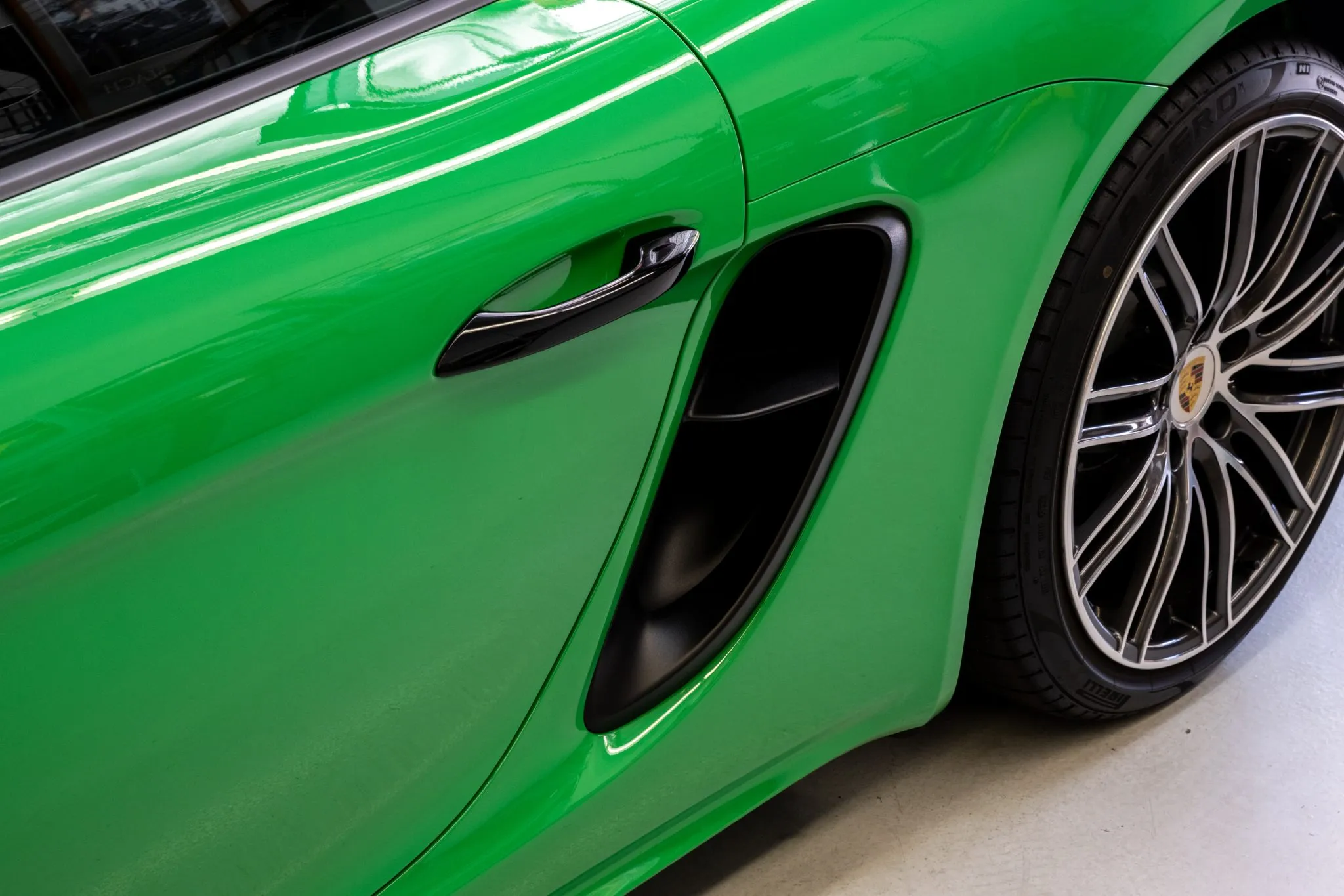 2022 Porsche 718 Boxster GTS 4.0 in Python Green