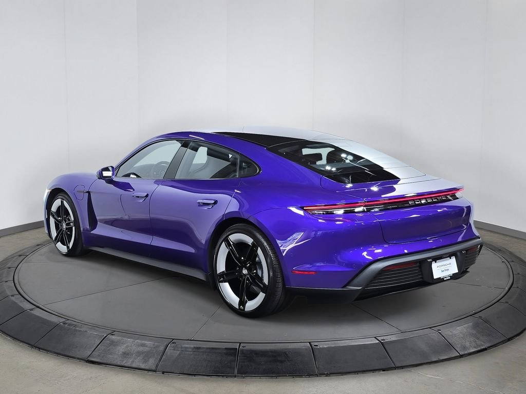 2026 Porsche Taycan 4 in Purple Sky Metallic