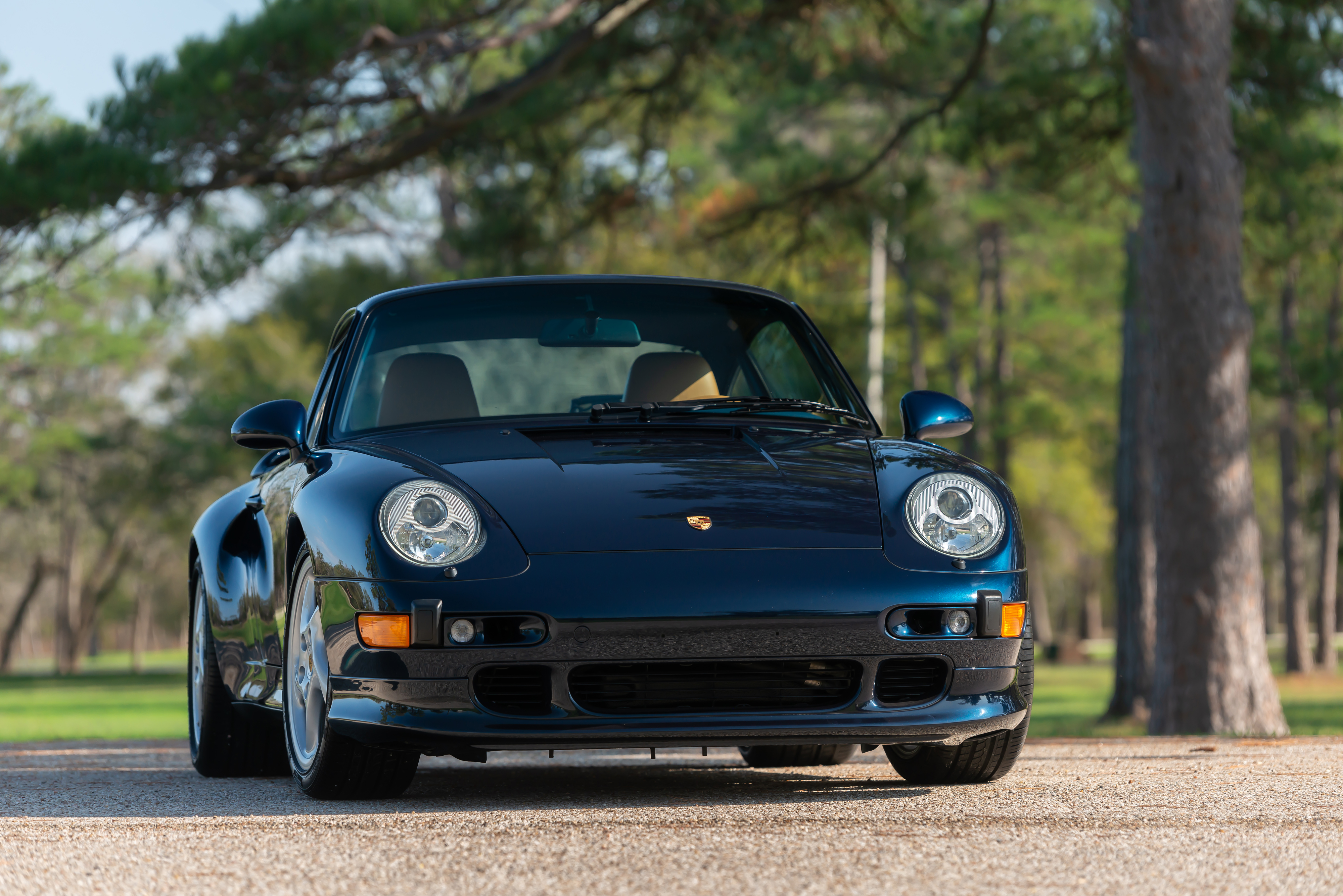 1997 Porsche 911 Turbo S in Ocean Blue Metallic