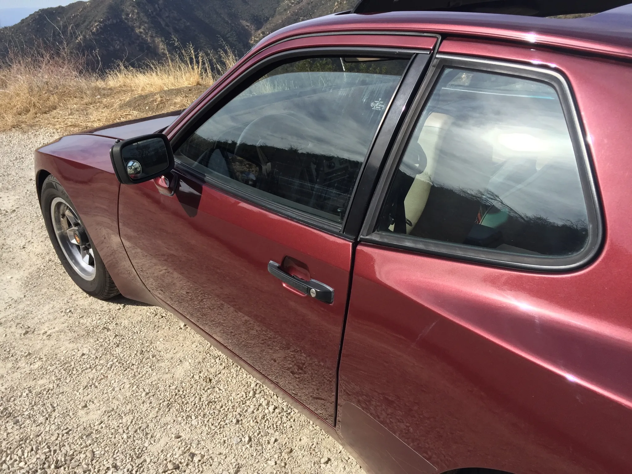 1984 Porsche 944 in Ruby Red Metallic