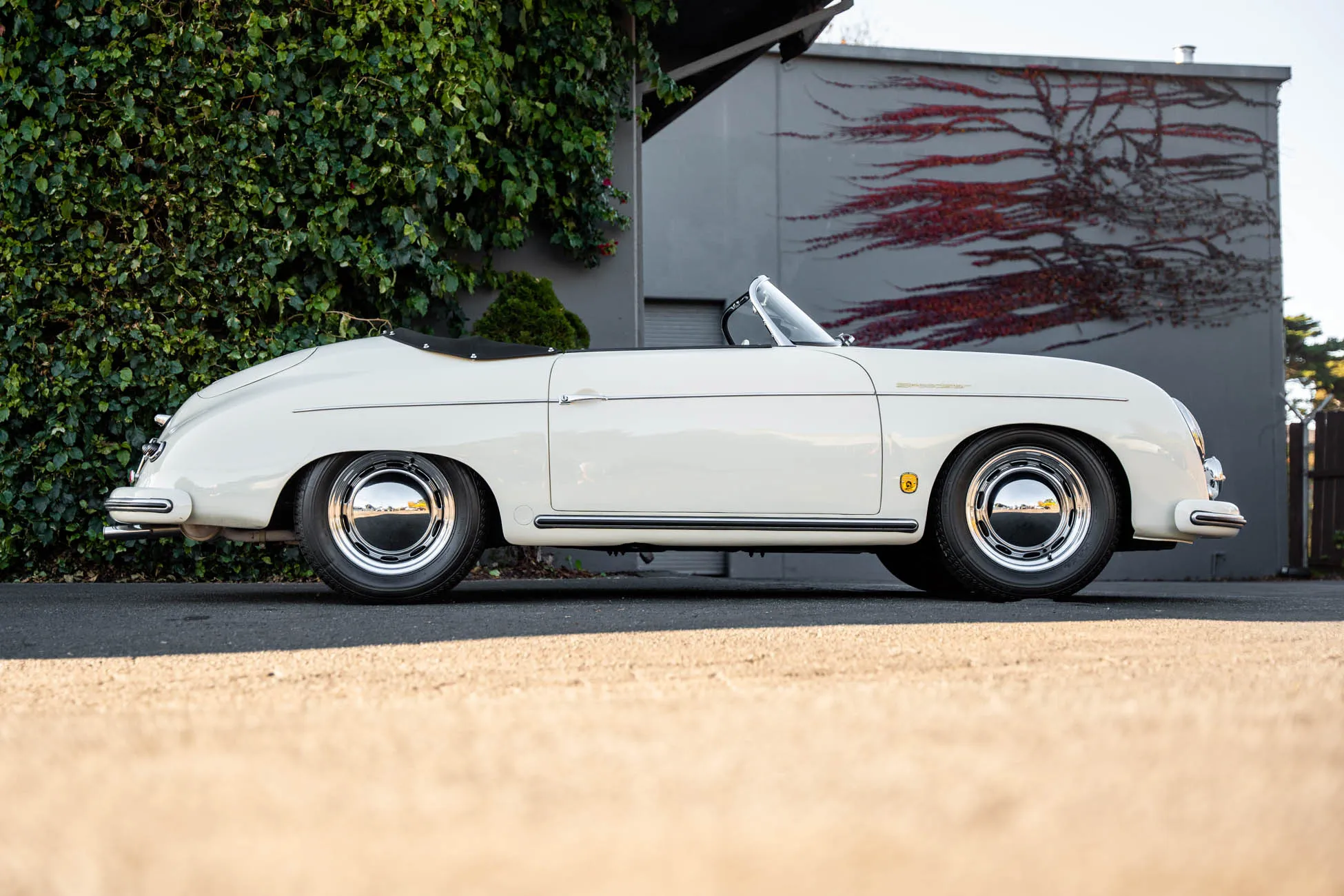 1955 Porsche 356 Pre-A Speedster in Ivory