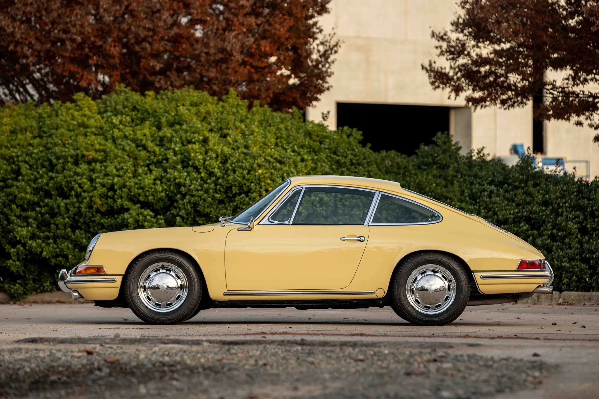 1966 Porsche 911 Coupe in Champagne Yellow