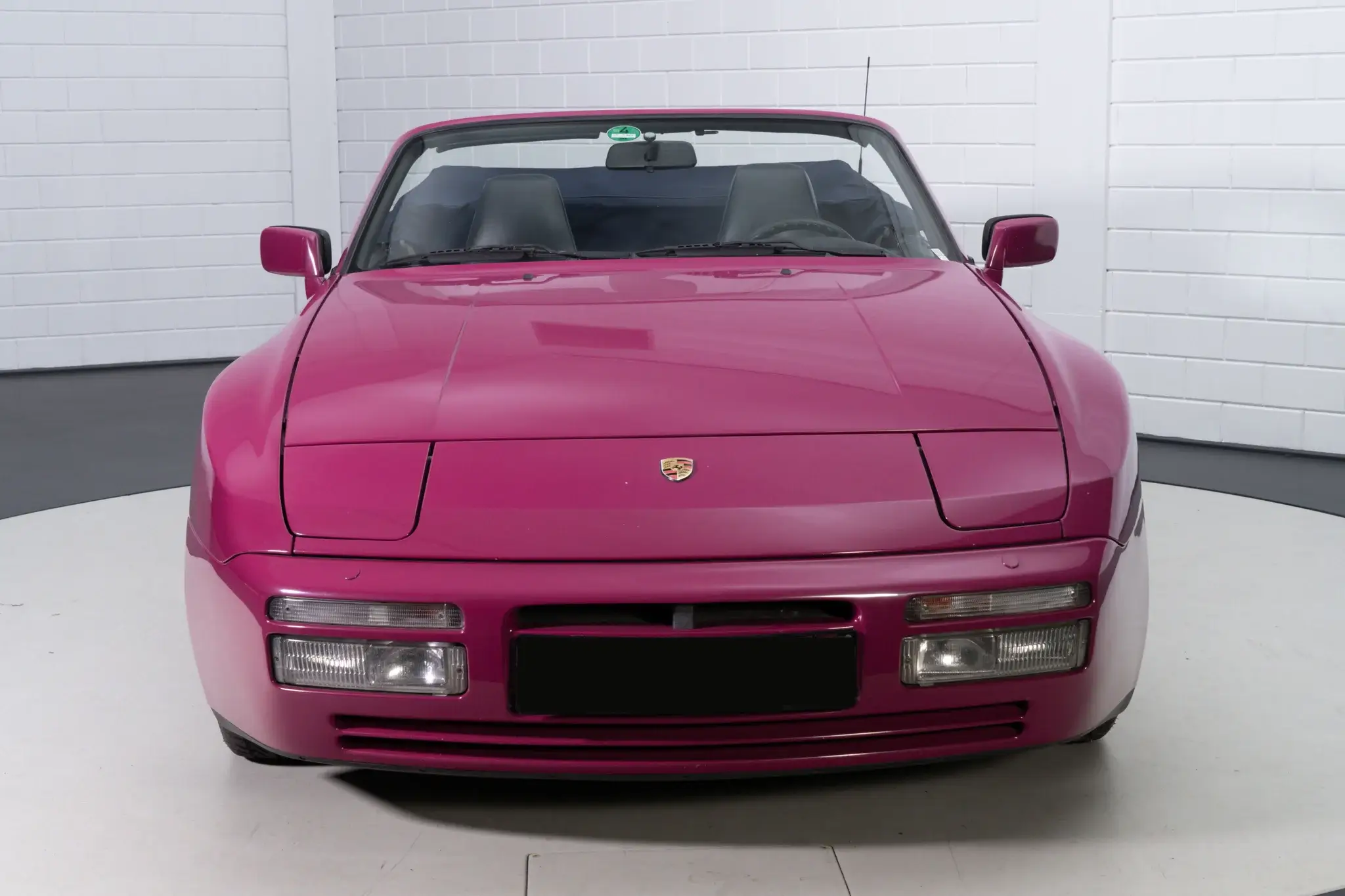 1991 Porsche 944 S2 Cabriolet in Rubystone Red