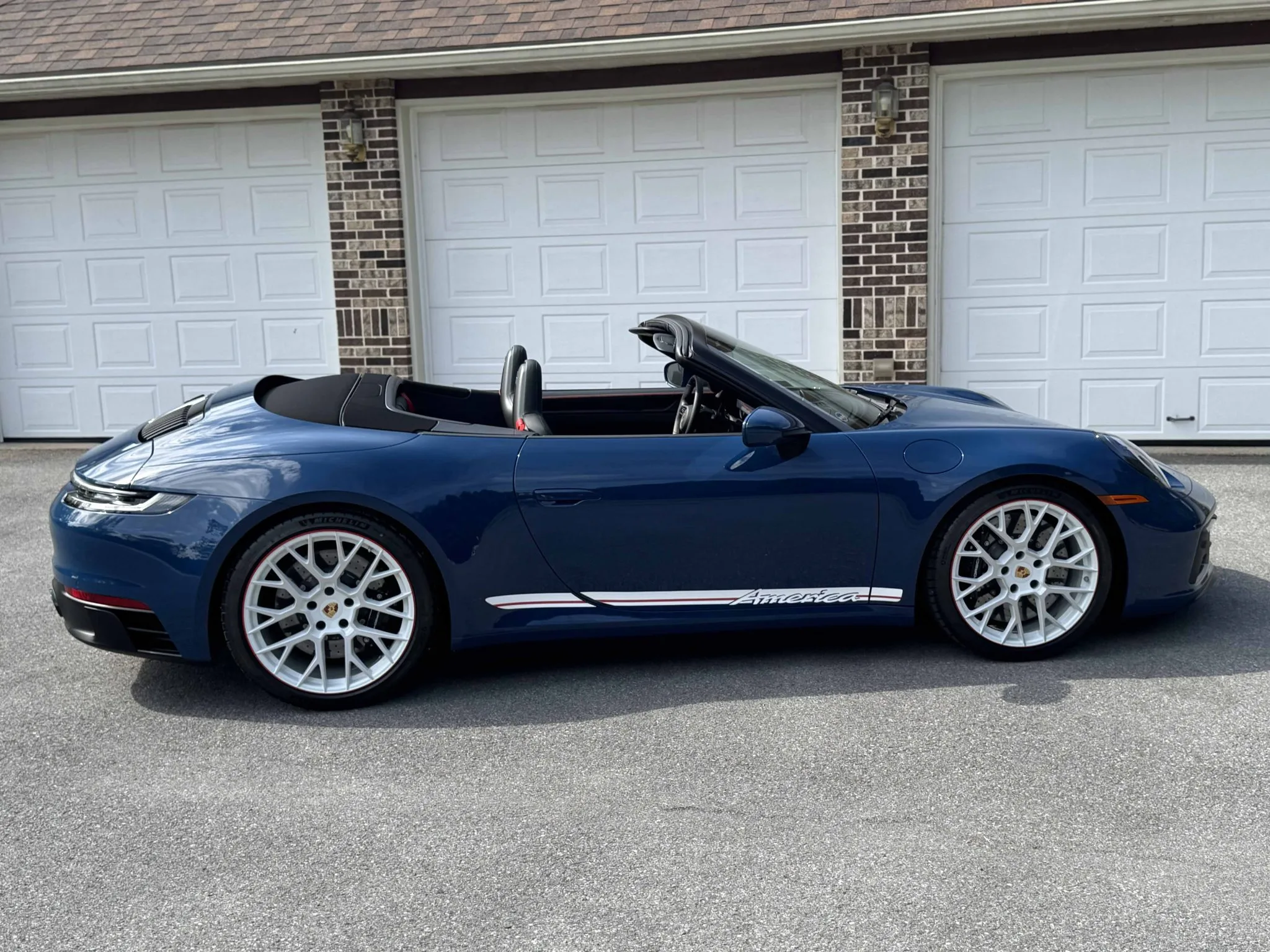 2023 Porsche 911 Carrera GTS Cabriolet America Edition in Azure Blue