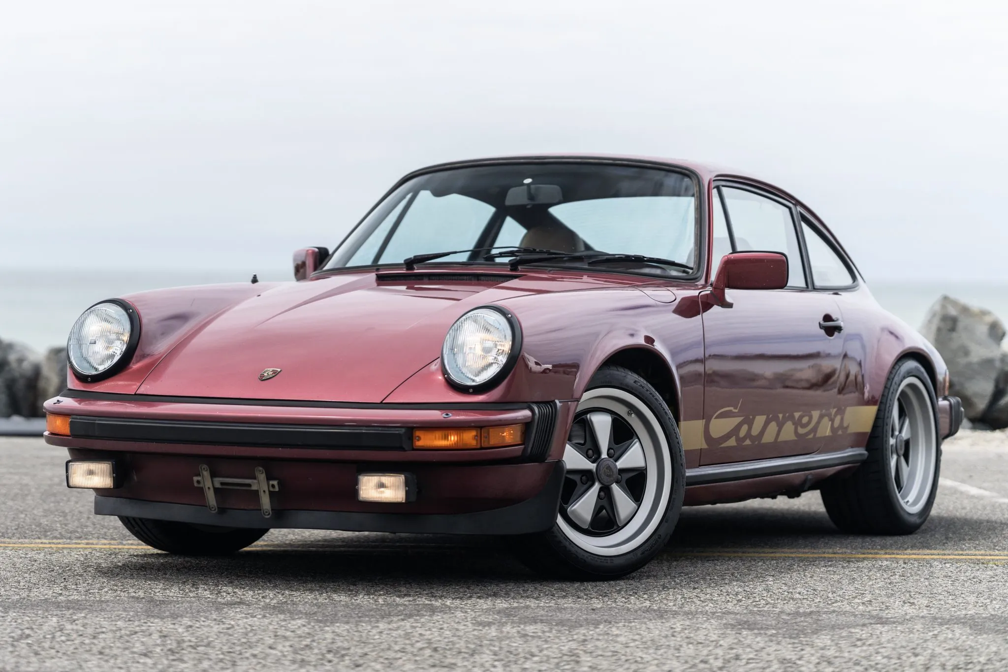 1982 Porsche 911SC Coupe in Wine Red Metallic