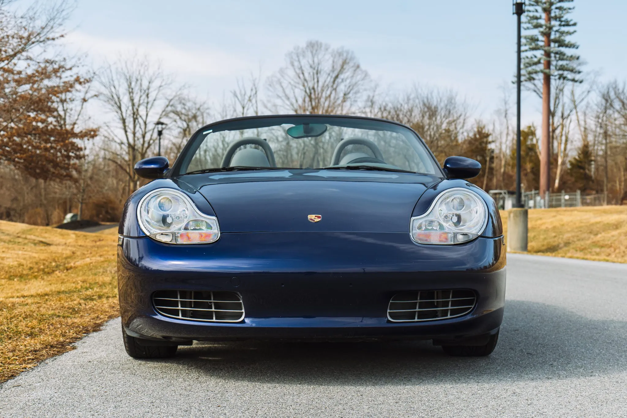 1999 Porsche Boxster in Iris Blue Metallic