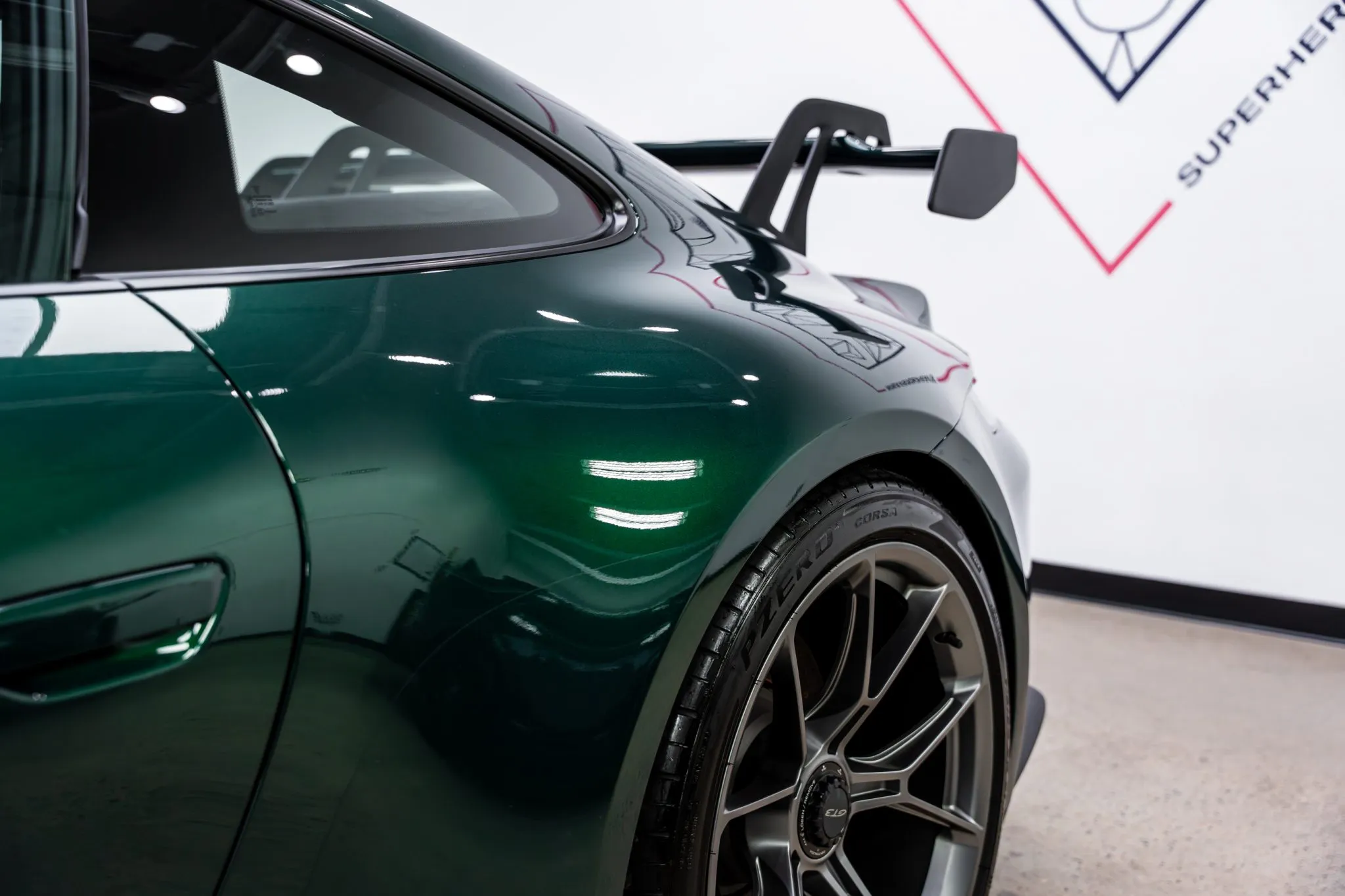 2022 Porsche 911 GT3 in Racing Green Metallic