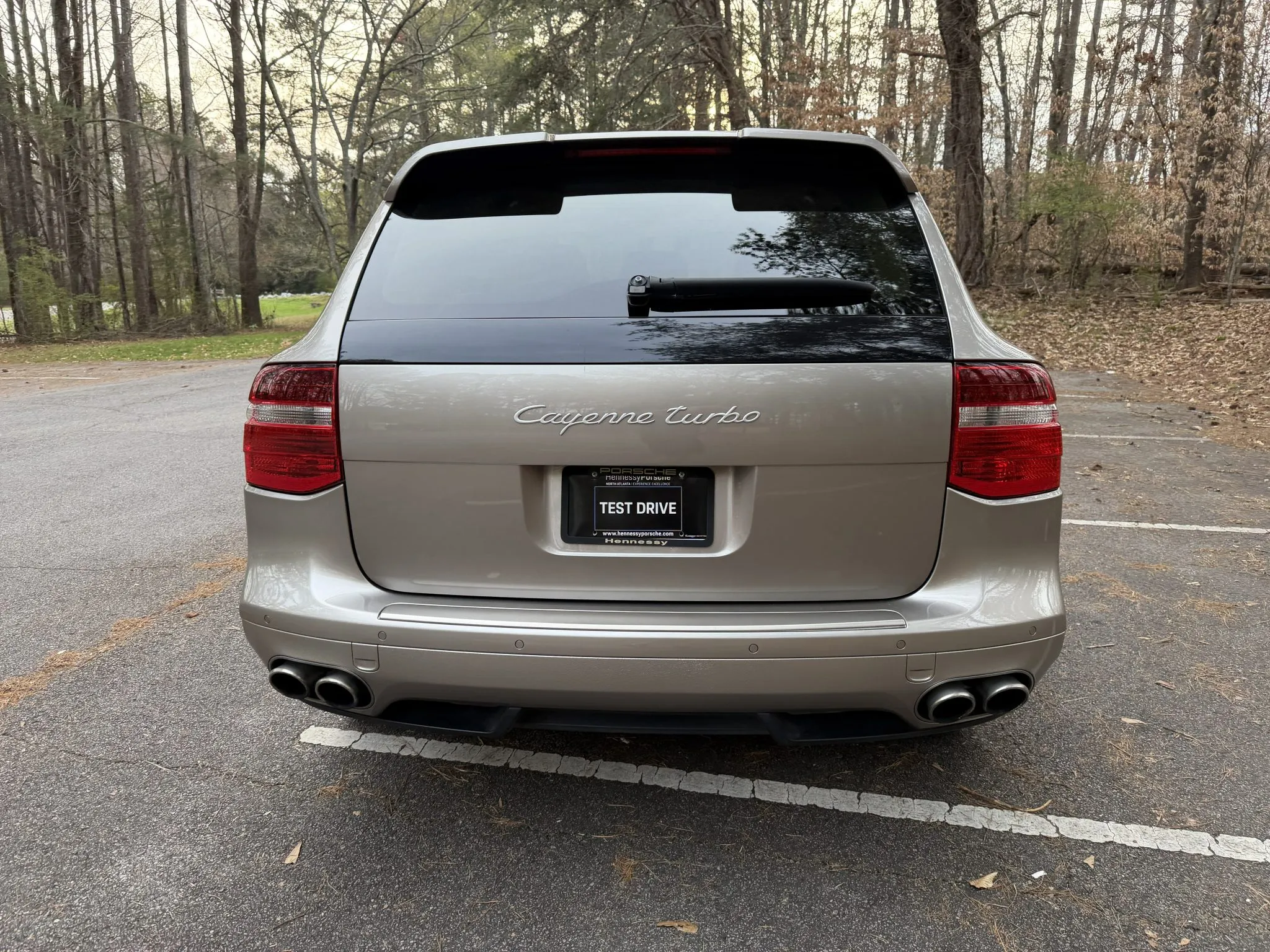 2008 Porsche Cayenne Turbo in Jarama Beige Metallic