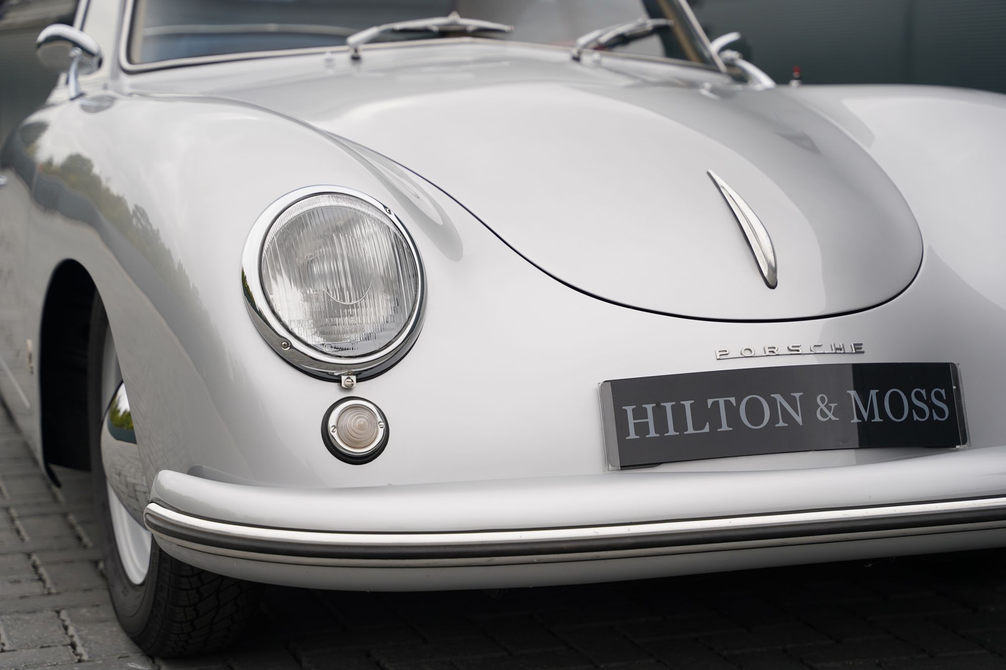 1953 Porsche 356 Pre-A 1500 Super in Fish Silver Grey