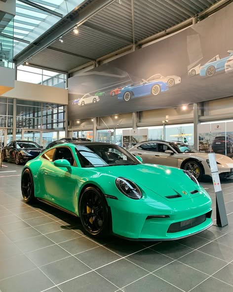 2022 Porsche 911 GT3 Touring in Lighter Green