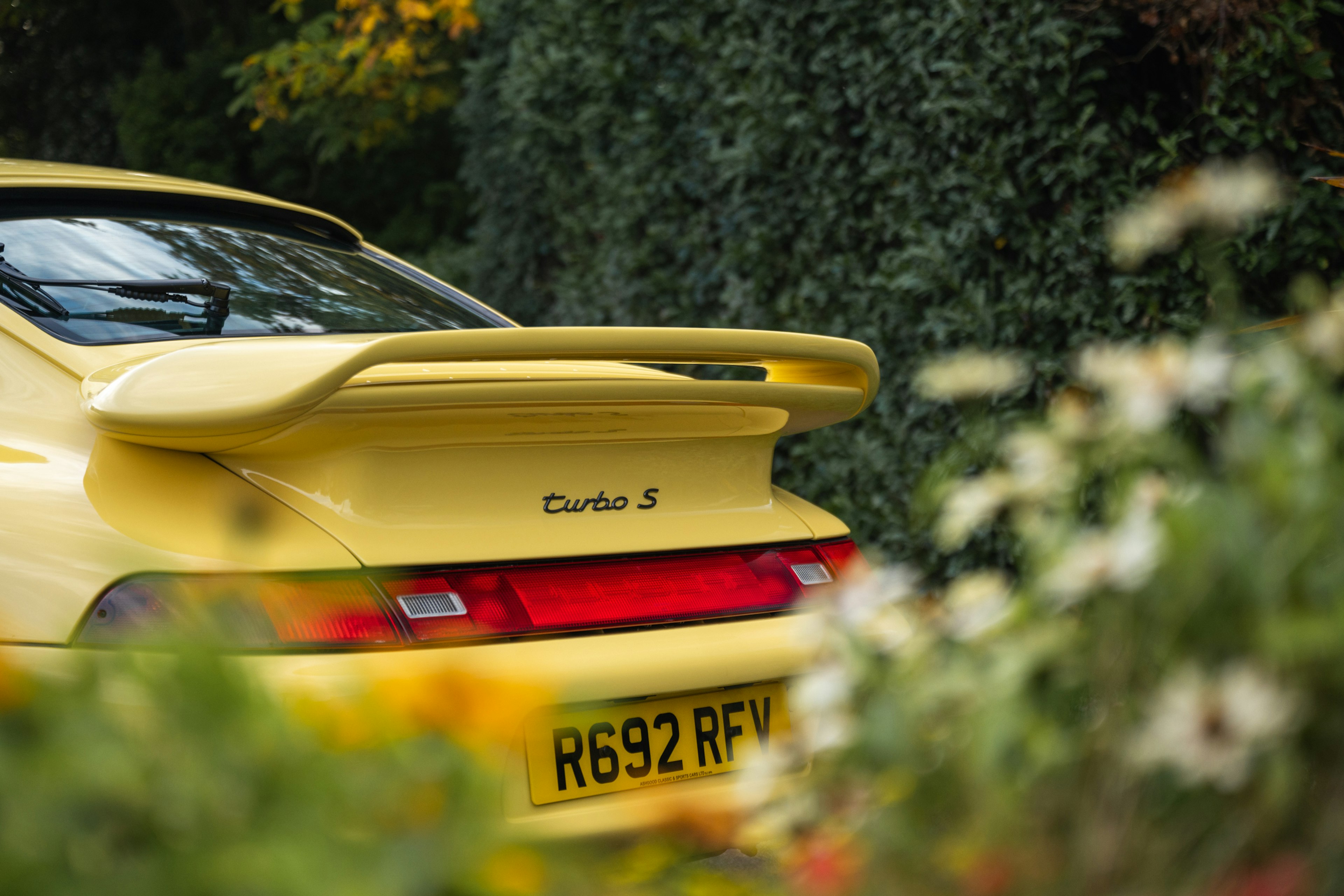 1998 Porsche 911 Turbo S in Pastel Yellow