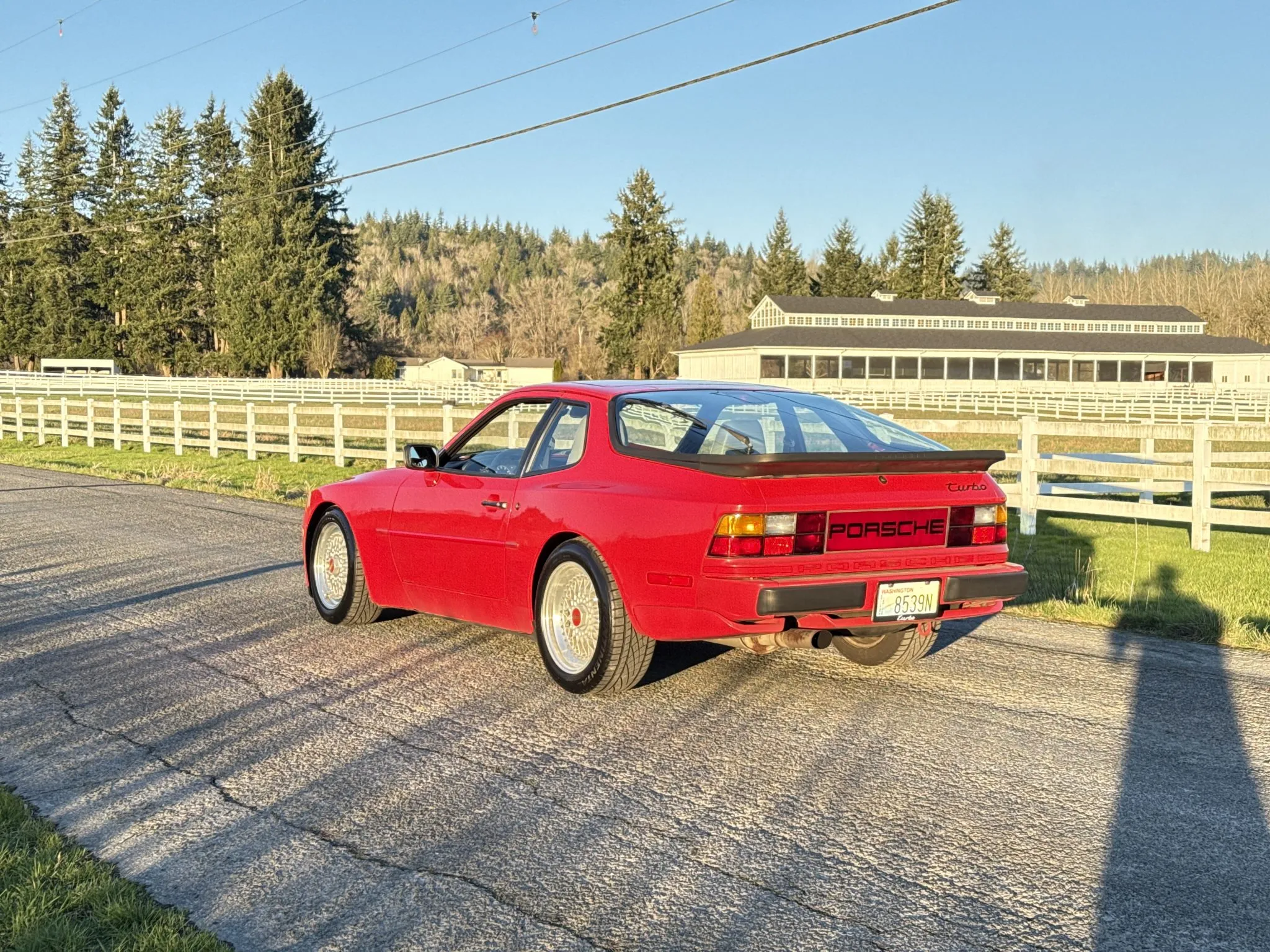 1986 Porsche 944 Turbo in Guards Red