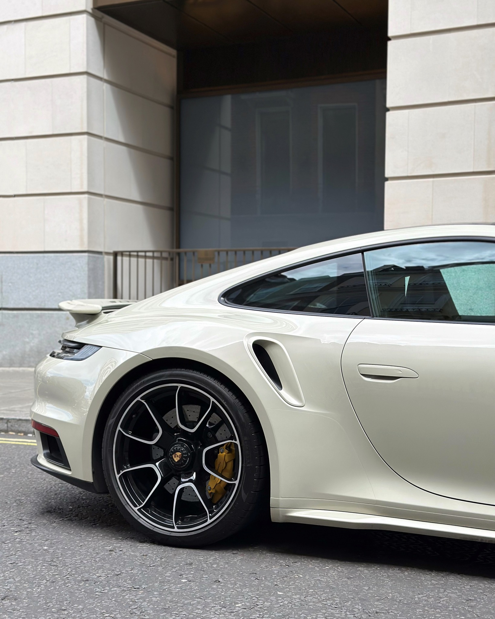 2025 Porsche 911 Turbo S in Geyser Grey Metallic